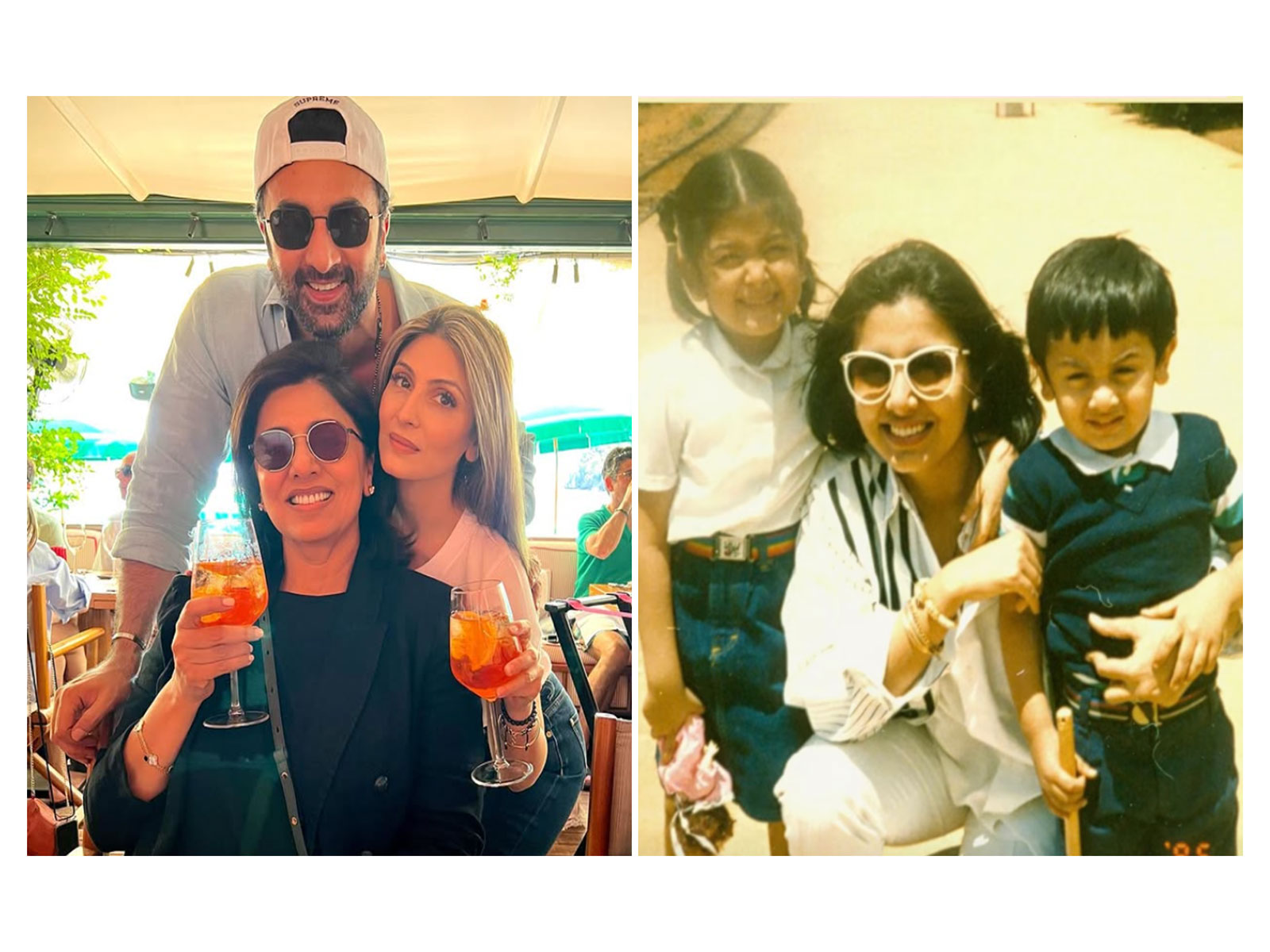 Riddhima kapoor, Ranbir kapoor childhood pics (Photos/instagram/@riddhimakapoorsahniofficial)