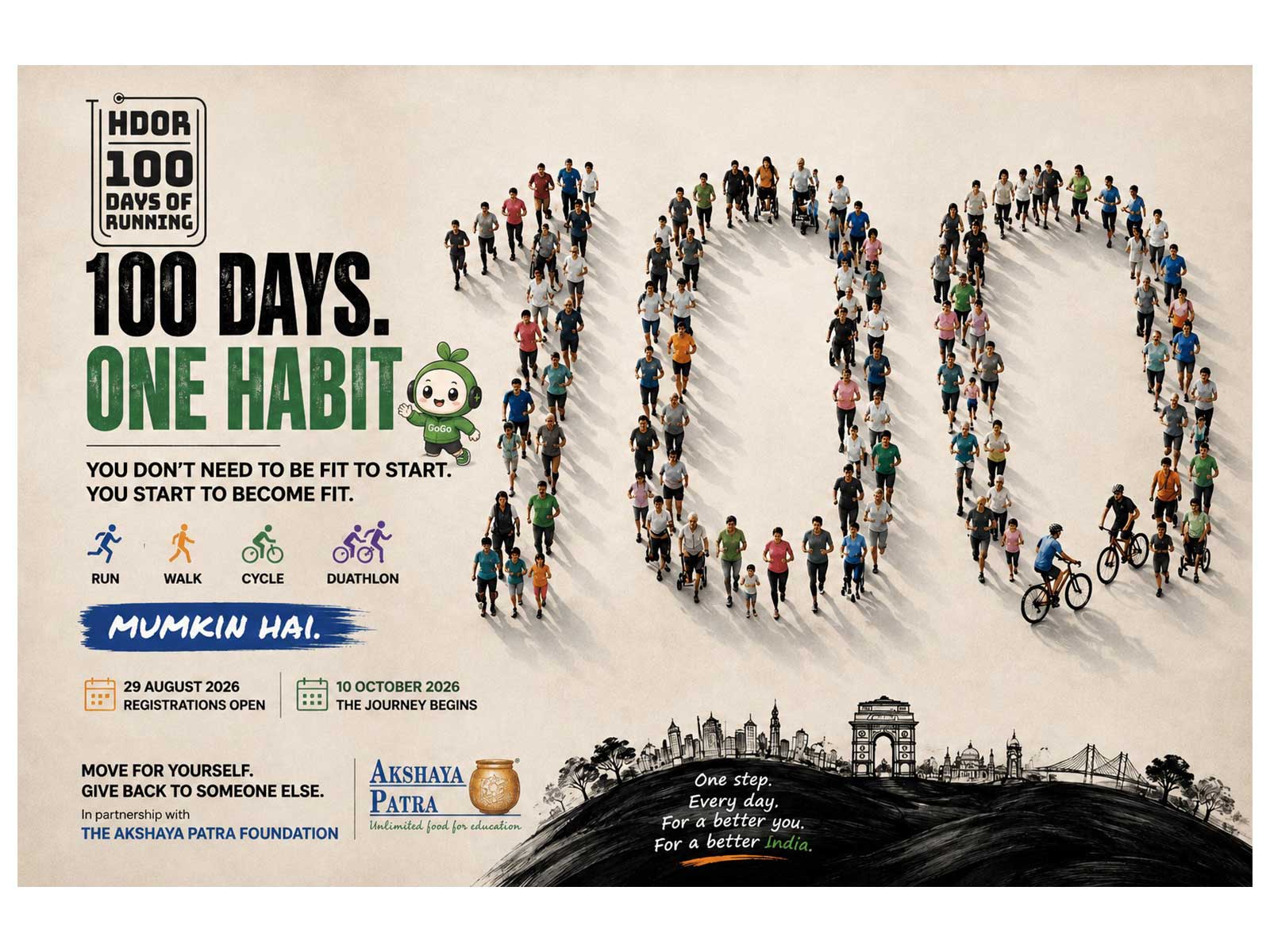 Procam International has launched the '100 Days of Running' initiative. (Photo: Procam International)