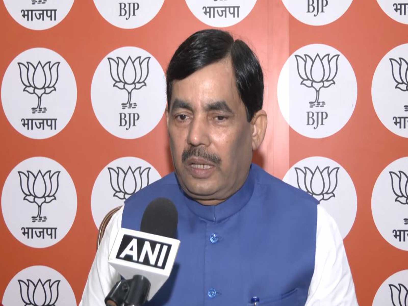 BJP National Spokesperson Syed Shahnawaz Hussain (Photo/ANI)