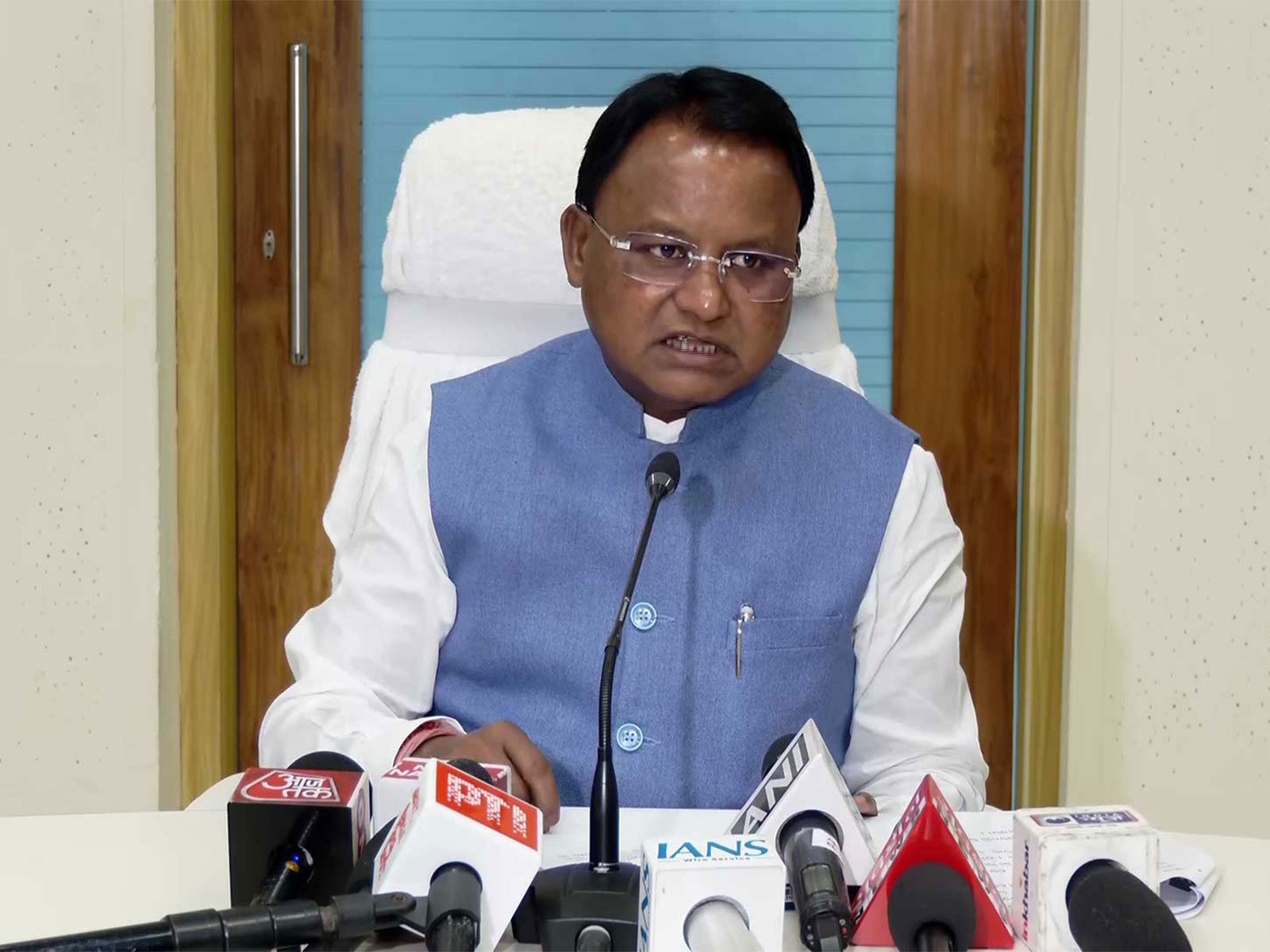 Odisha CM Mohan Charan Majhi (Photo/ANI)