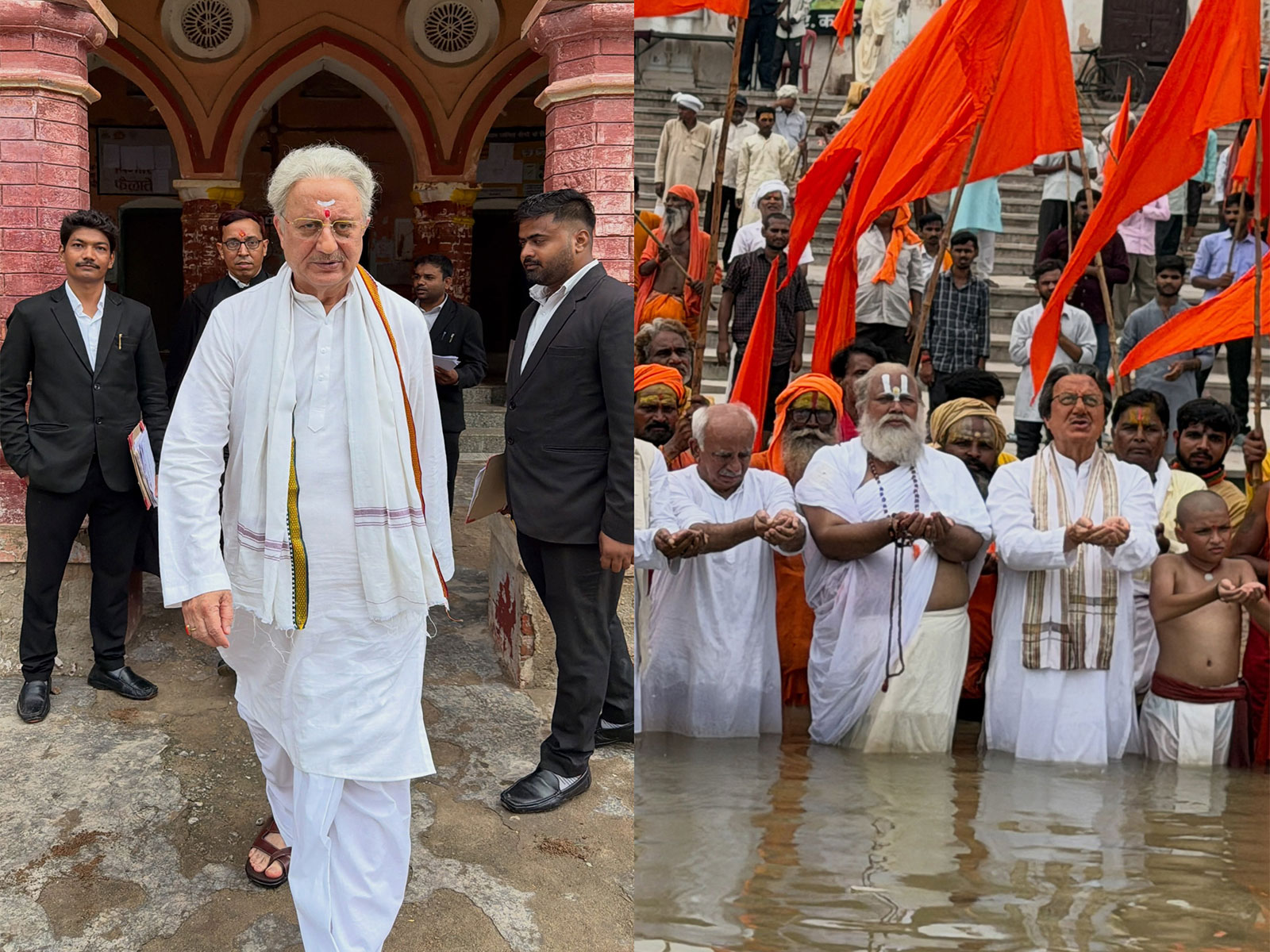 Anupam Kher wraps film shooting (Photo/Instagram@anupampkher)