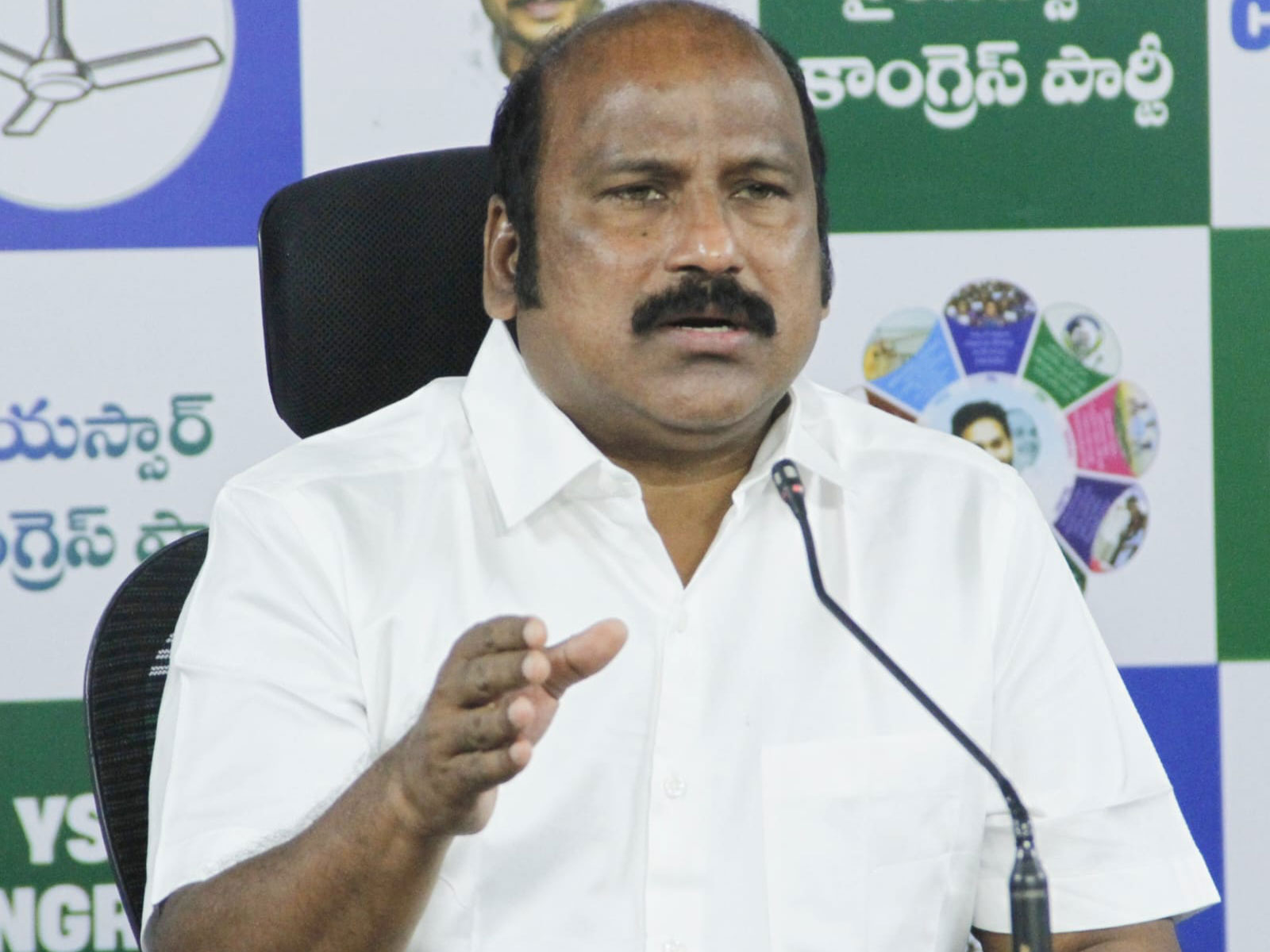 YSRCP SC Cell President and former MLA TJR Sudhakar Babu (File Photo/ANI)