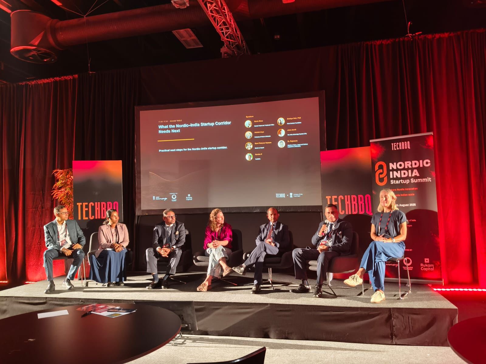 Indian MSME delegation participated in the Nordic-India Startup Summit at TechBBQ in Copenhagen (Photo/Ministry of MSME)