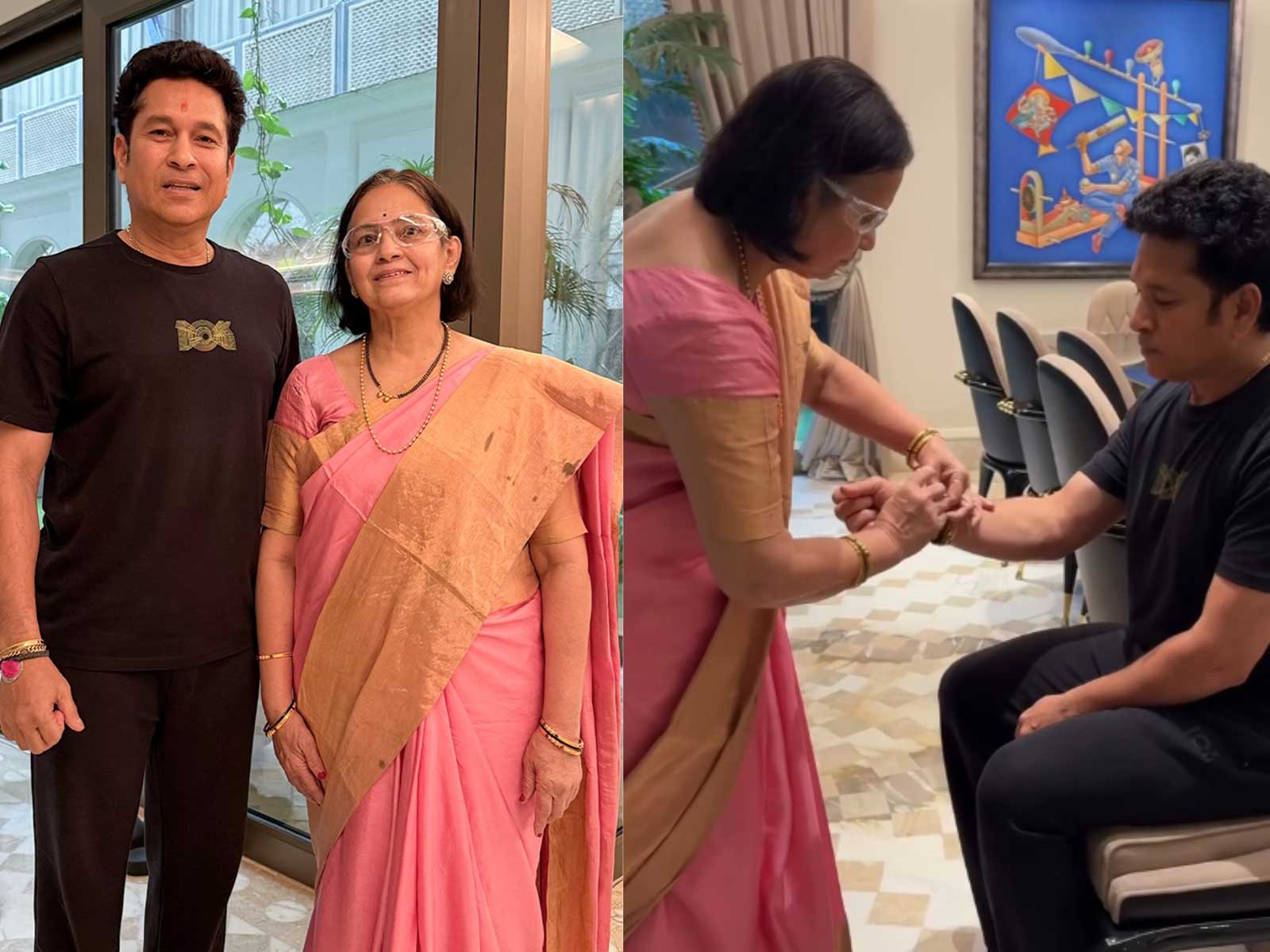 Sachin Tendulkar celebrates Raksha Bandhan (Photo/Instagram@sachintendulkar)