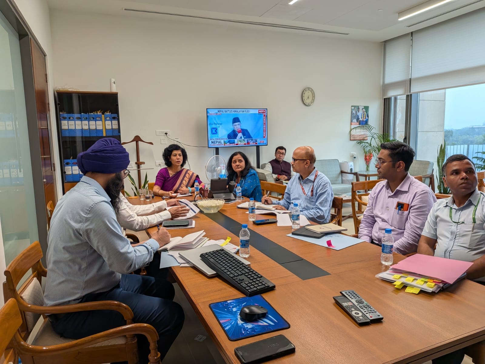 Visual from the meeting (Photo: PIB)