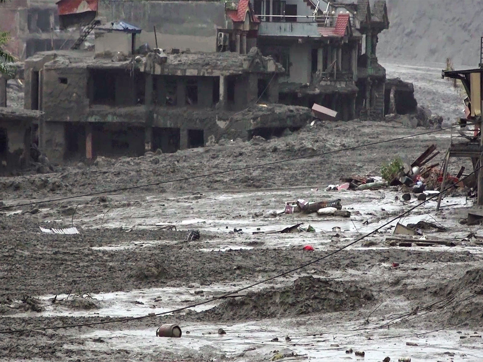 Flash flood in Nepal (Photo/ANI)