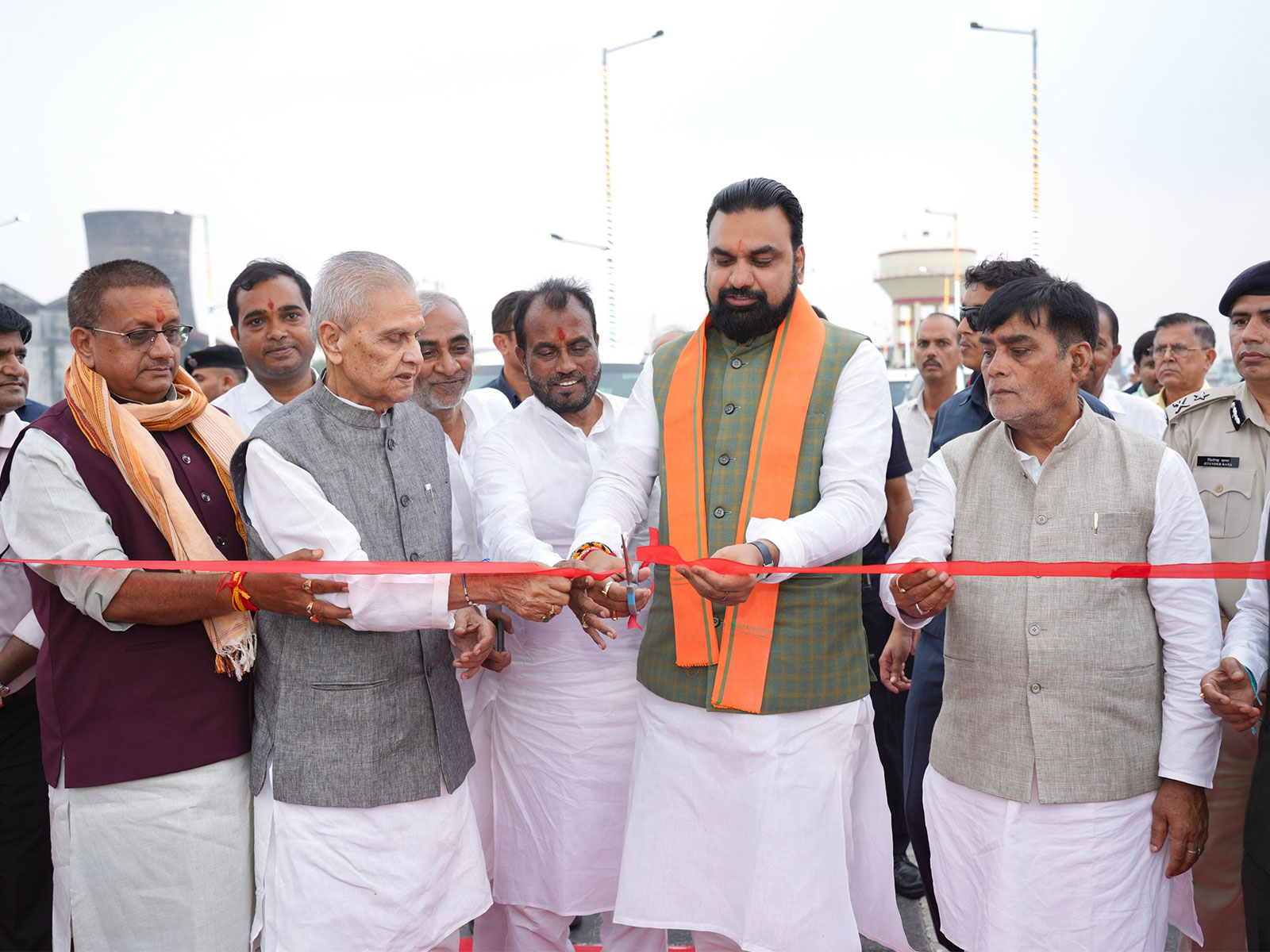 Bihar CM Samrat Choudhary inaugurates two flyover in Patna (Photo: X/@samrat4bjp)