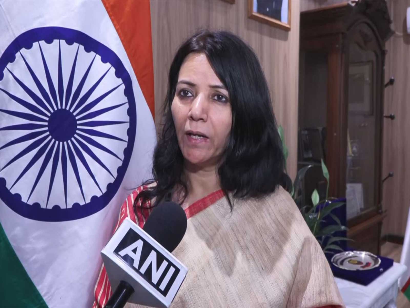 Indian Ambassador to Uzbekistan Smita Pant (Photo/ANI)