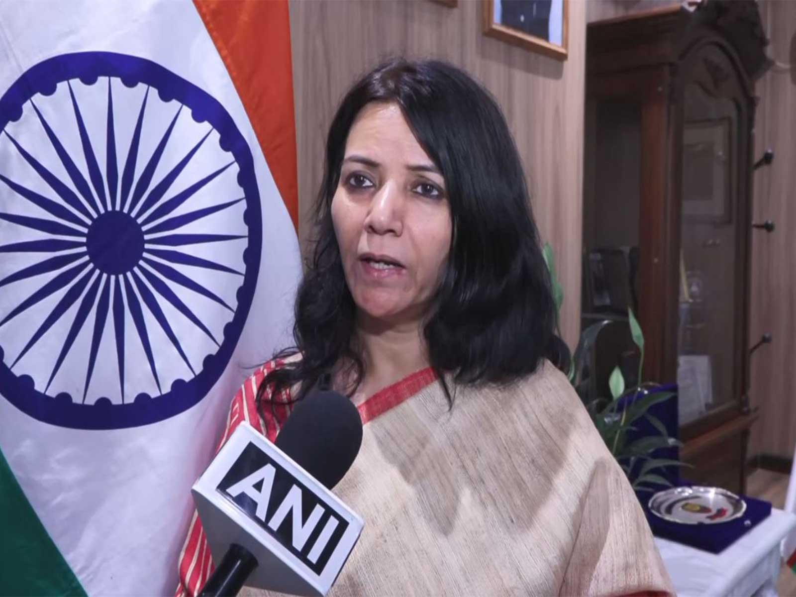 Indian Ambassador to Uzbekistan Smita Pant (Photo/ANI)