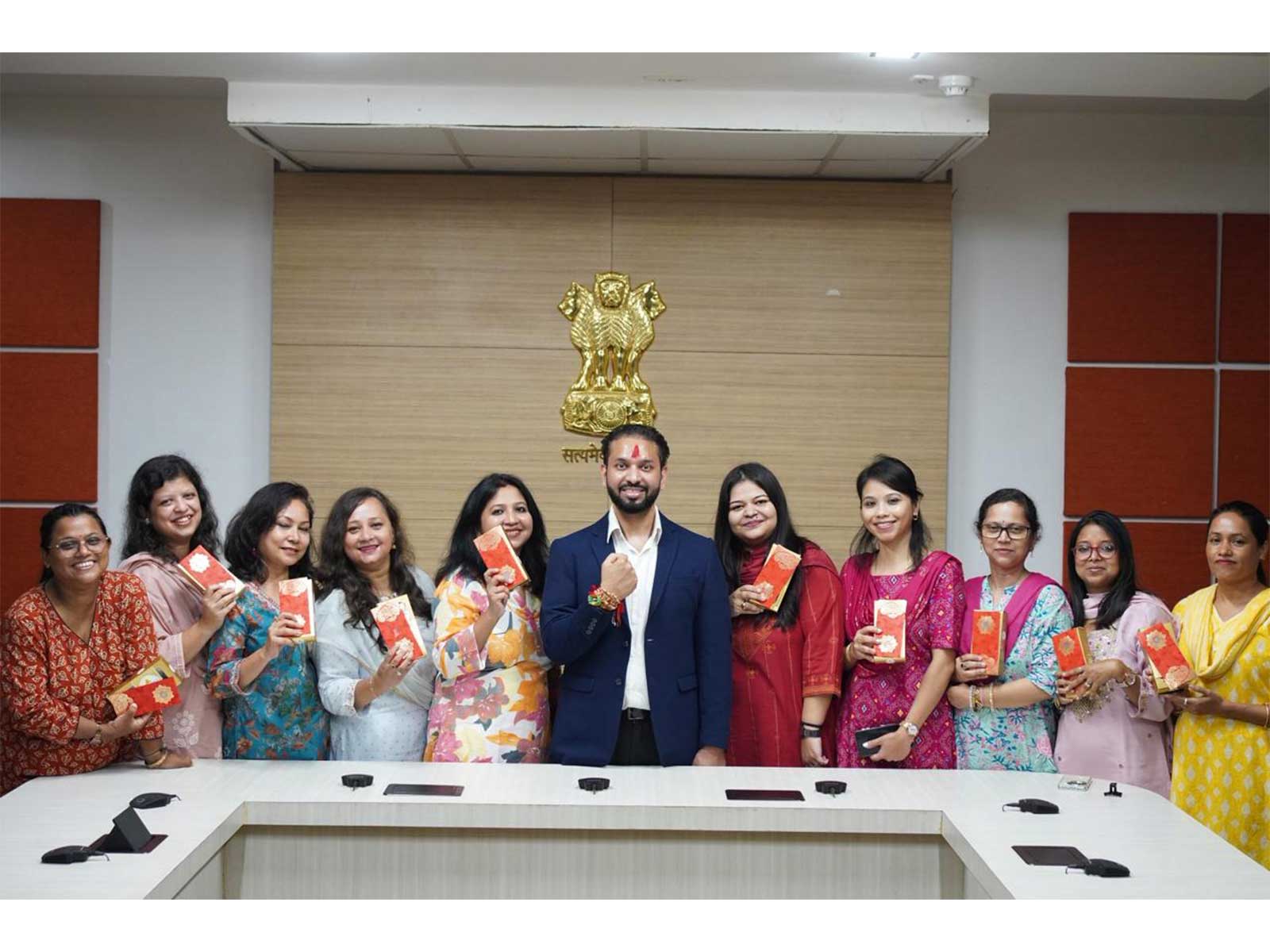 Assam Government celebrates Raksha Bandhan (Photo/ANI)