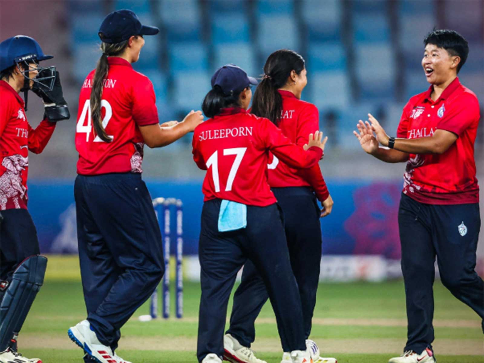 Thailand women's cricket team players (Photo: X/@ACCMedia1)