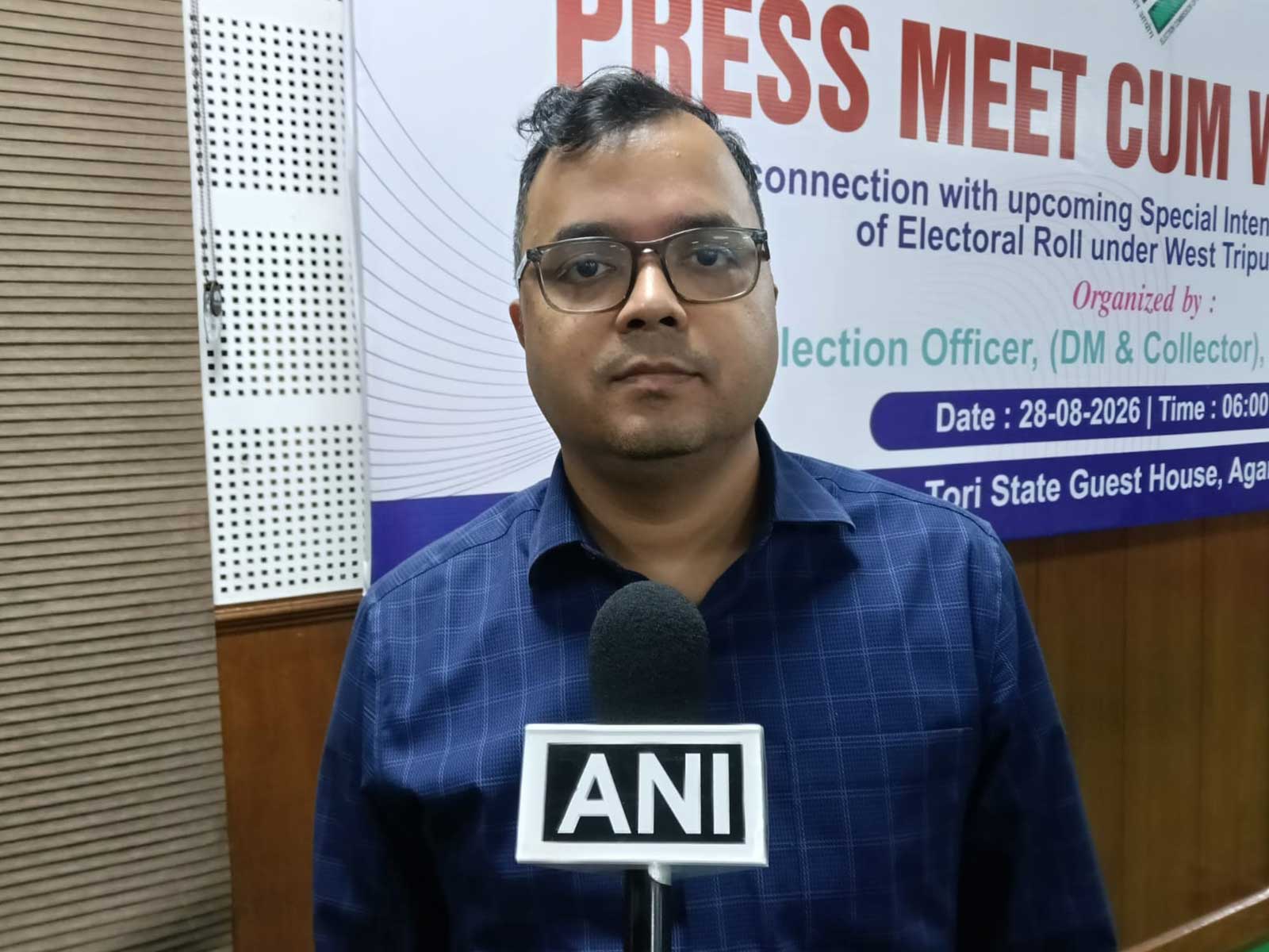 Collector Vishal Kumar (Photo/ANI)