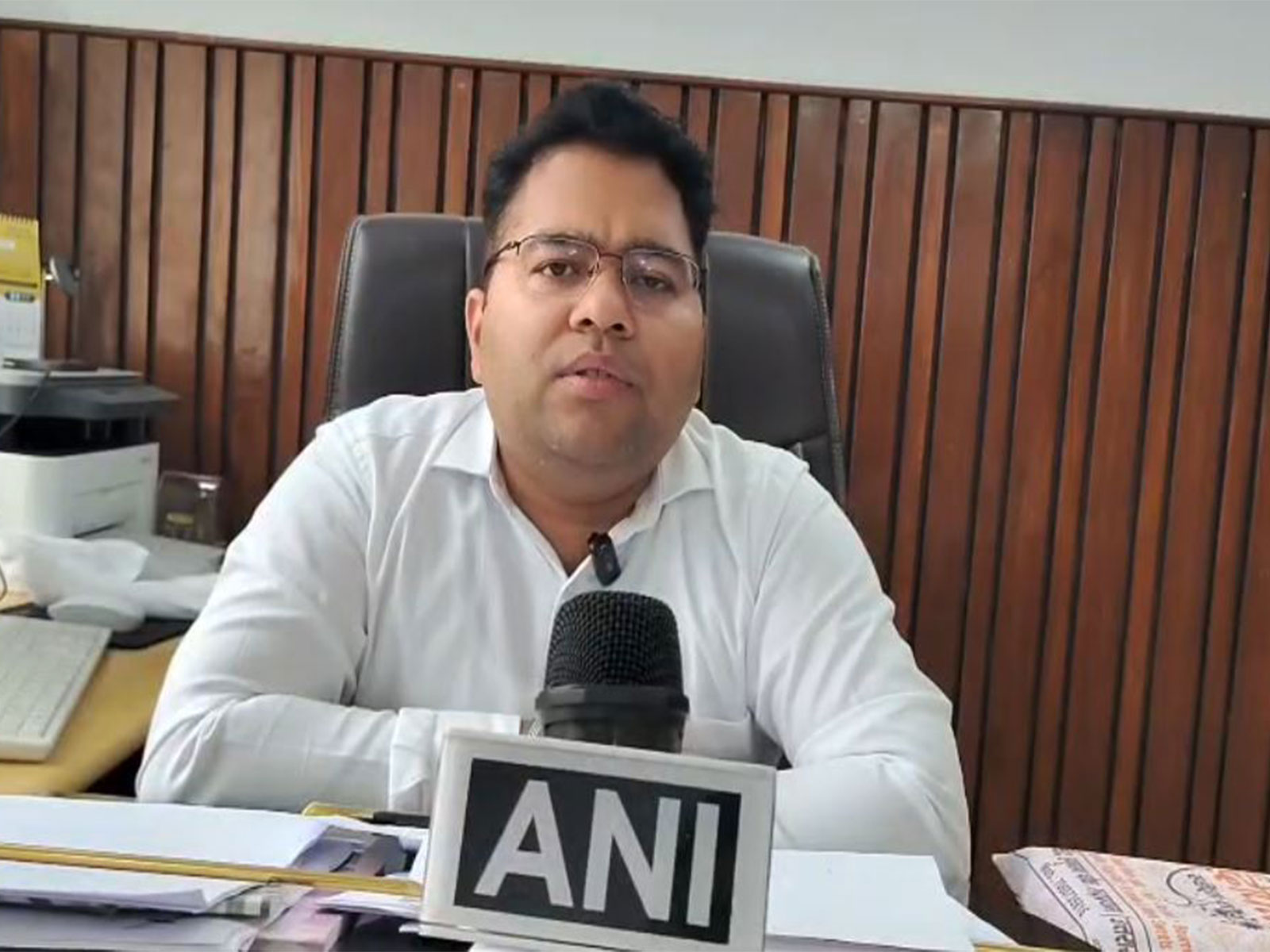 Rudraprayag District Magistrate Vishal Mishra (Photo/ANI)