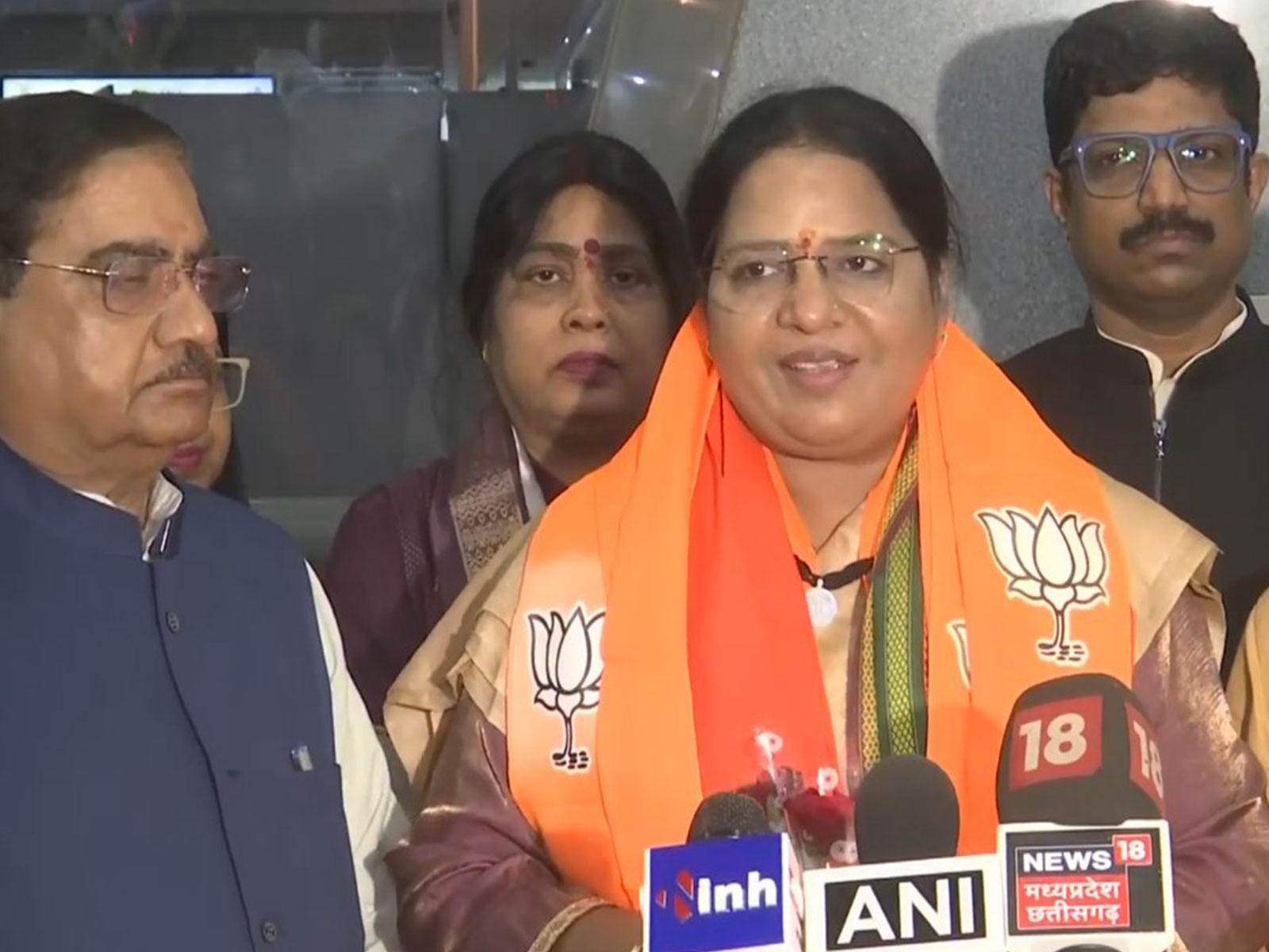 BJP National Secretary, BJP MP Kavita Patidar  (Photo:ANI)