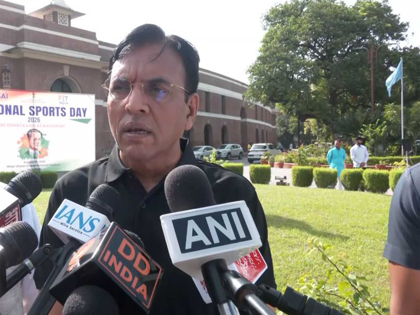 Union Sports Minister Mansukh Mandaviya (Photo: ANI)