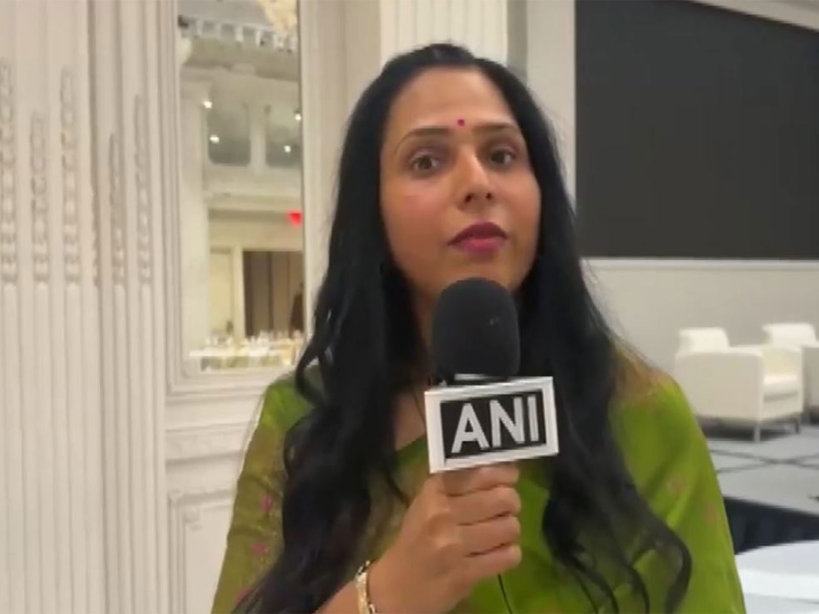 Universal Oneness Celebrations spokesperson Priya S (Photo/ANI)
