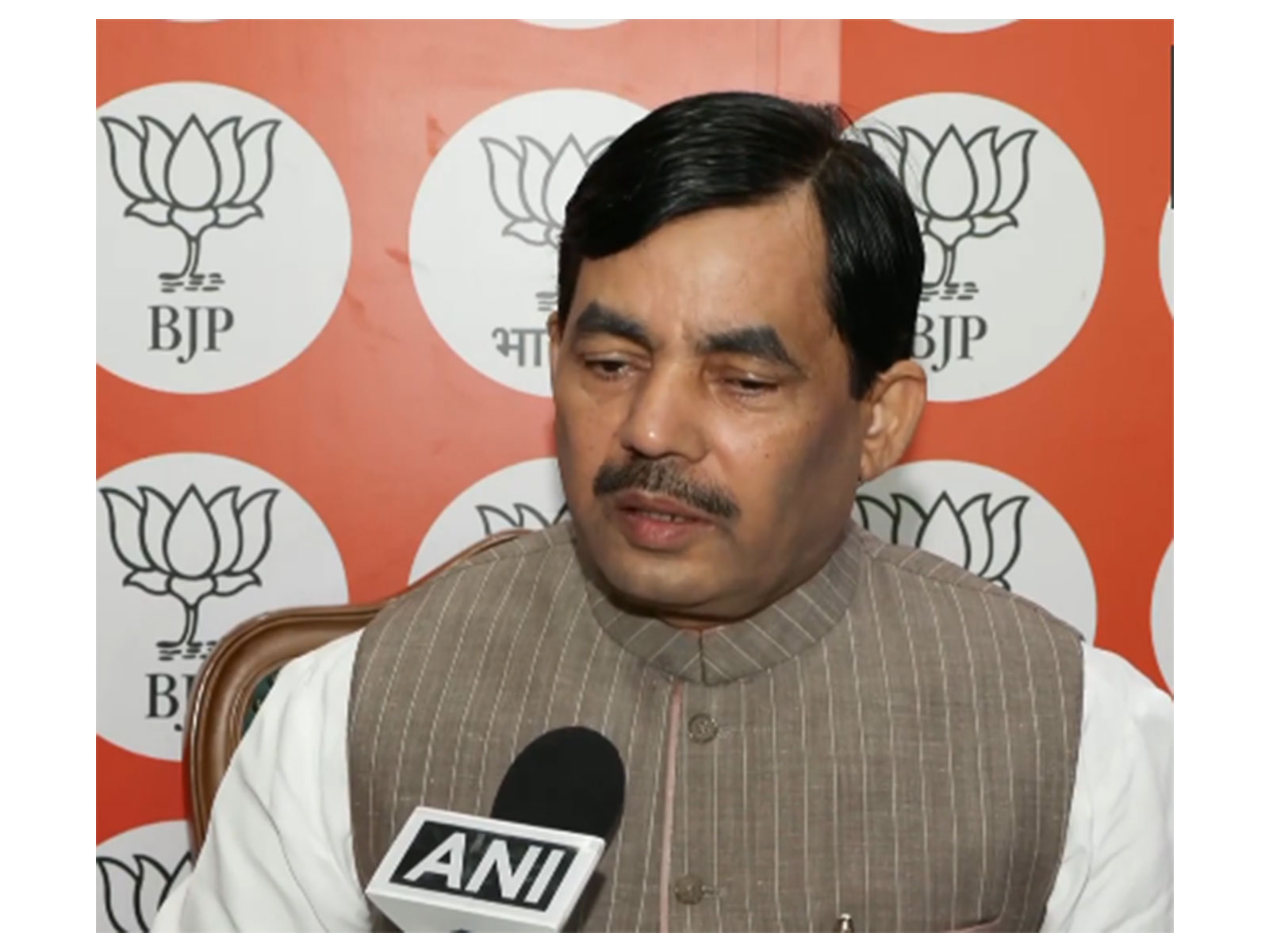 BJP national spokesperson Syed Shahnawaz Hussain (Photo/ANI)