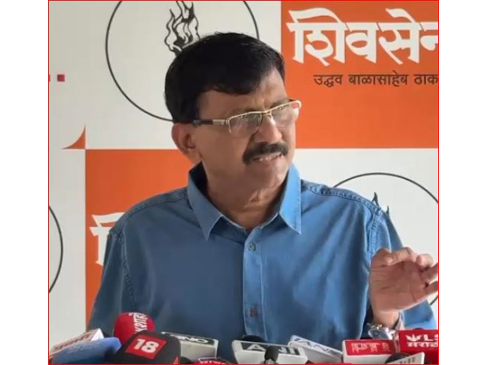 Shiv Sena (UBT) MP Sanjay Raut (Photo/ANI)