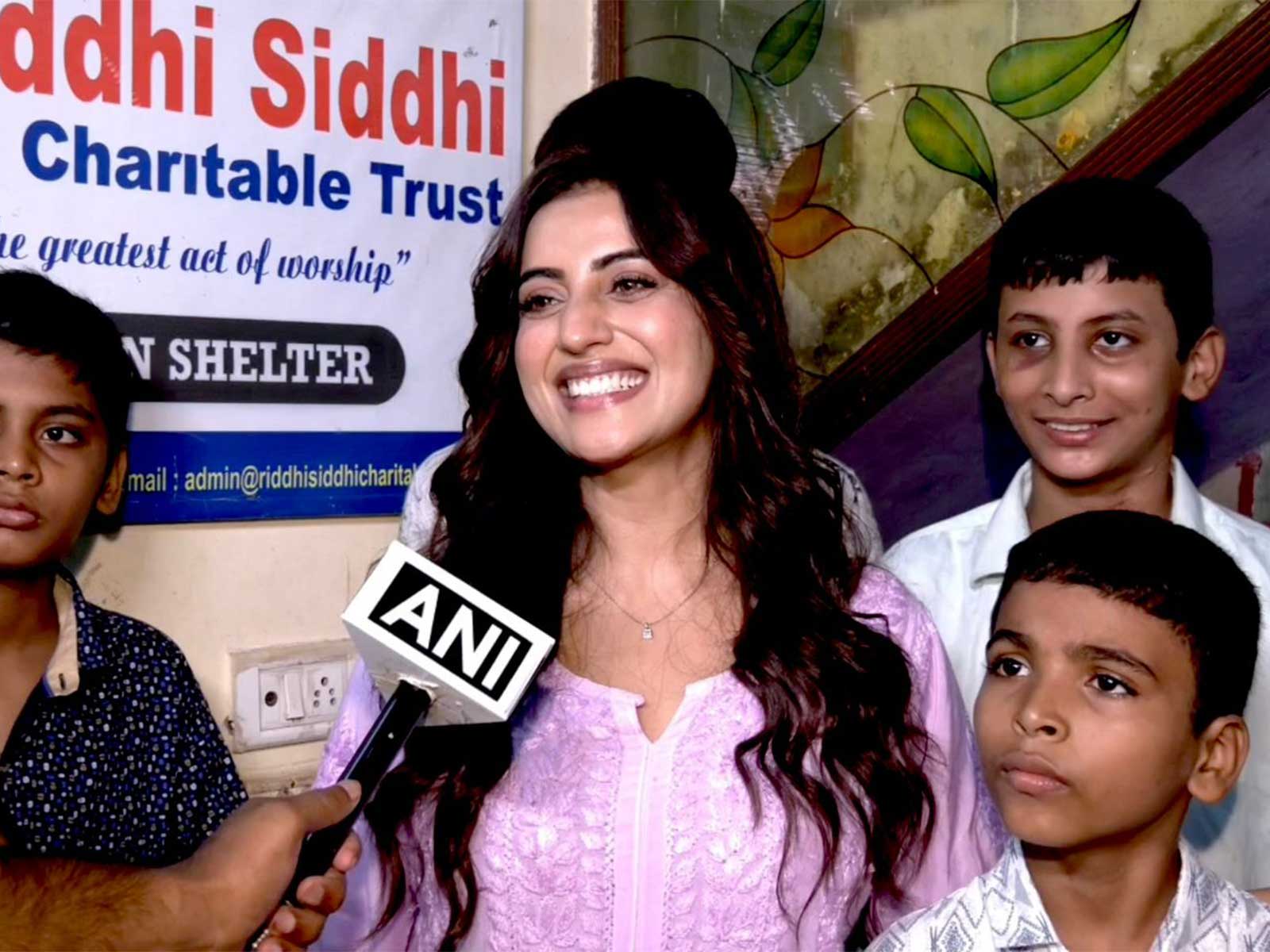 Actress Akshara Singh (Photo/ANI)