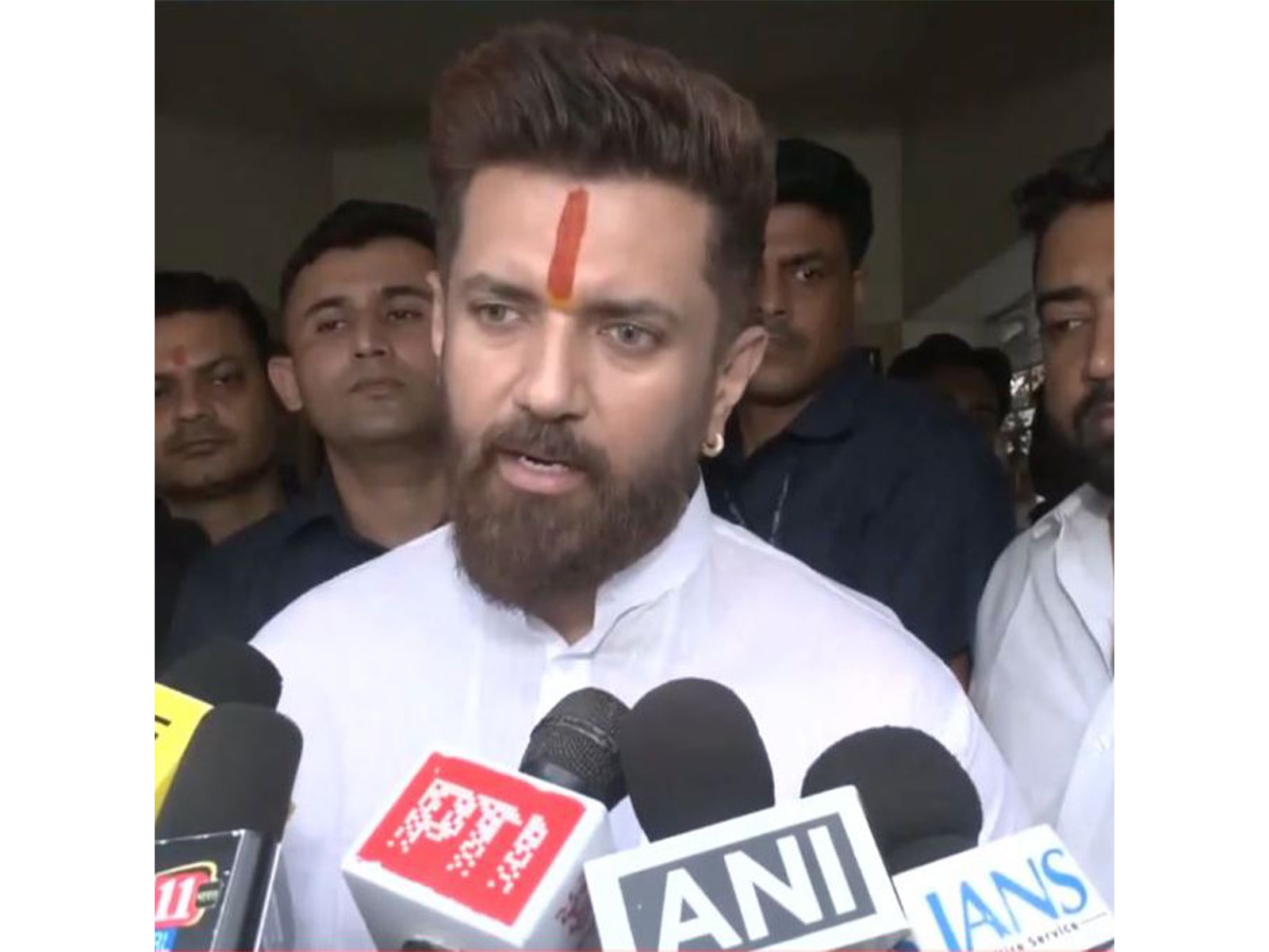 Union Minister Chirag Paswan (Photo/ANI)