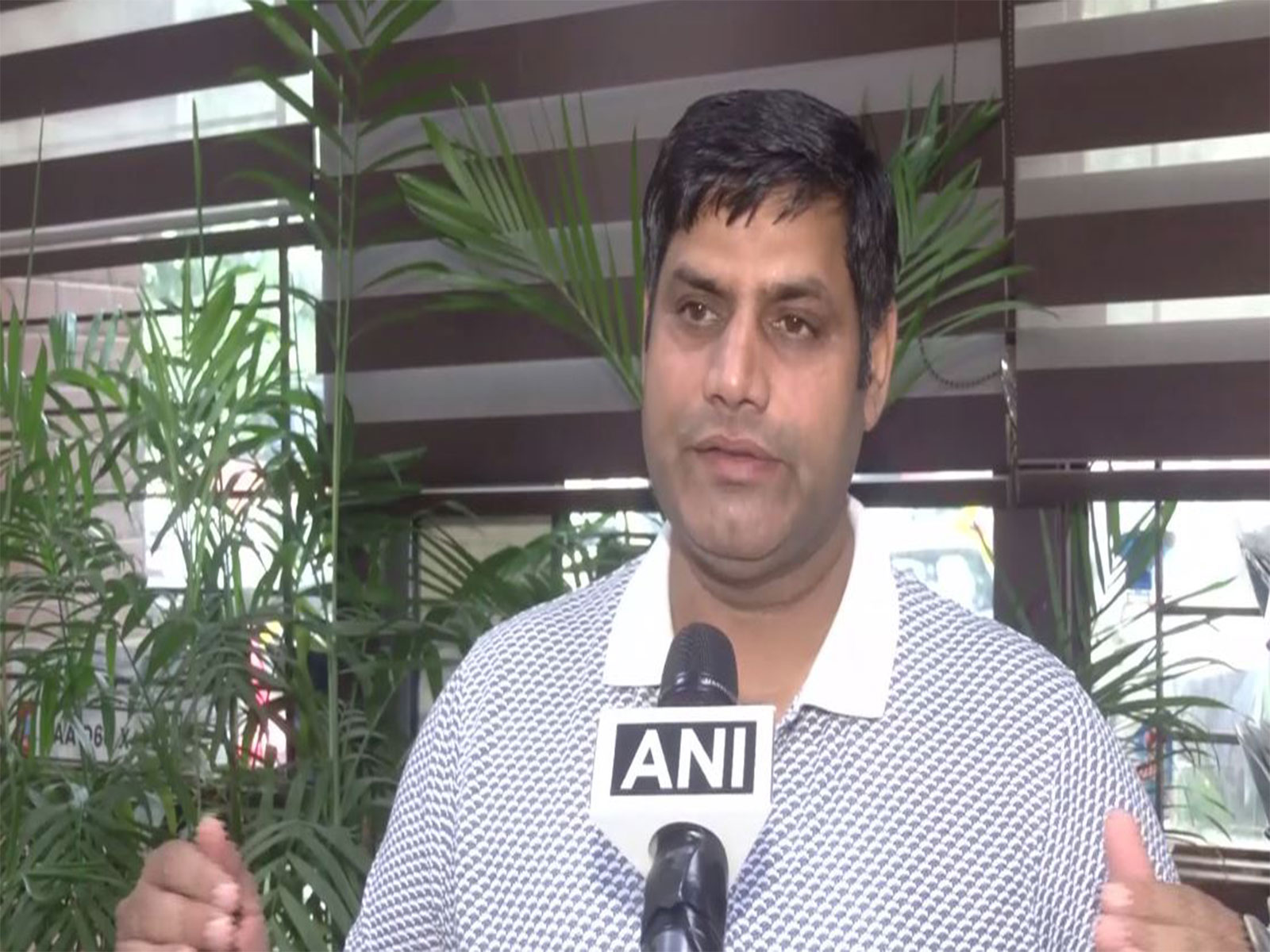 Professor Ravindra Khaiwal at the Department of Community Medicine and School of Public Health  (Photo/ANI)