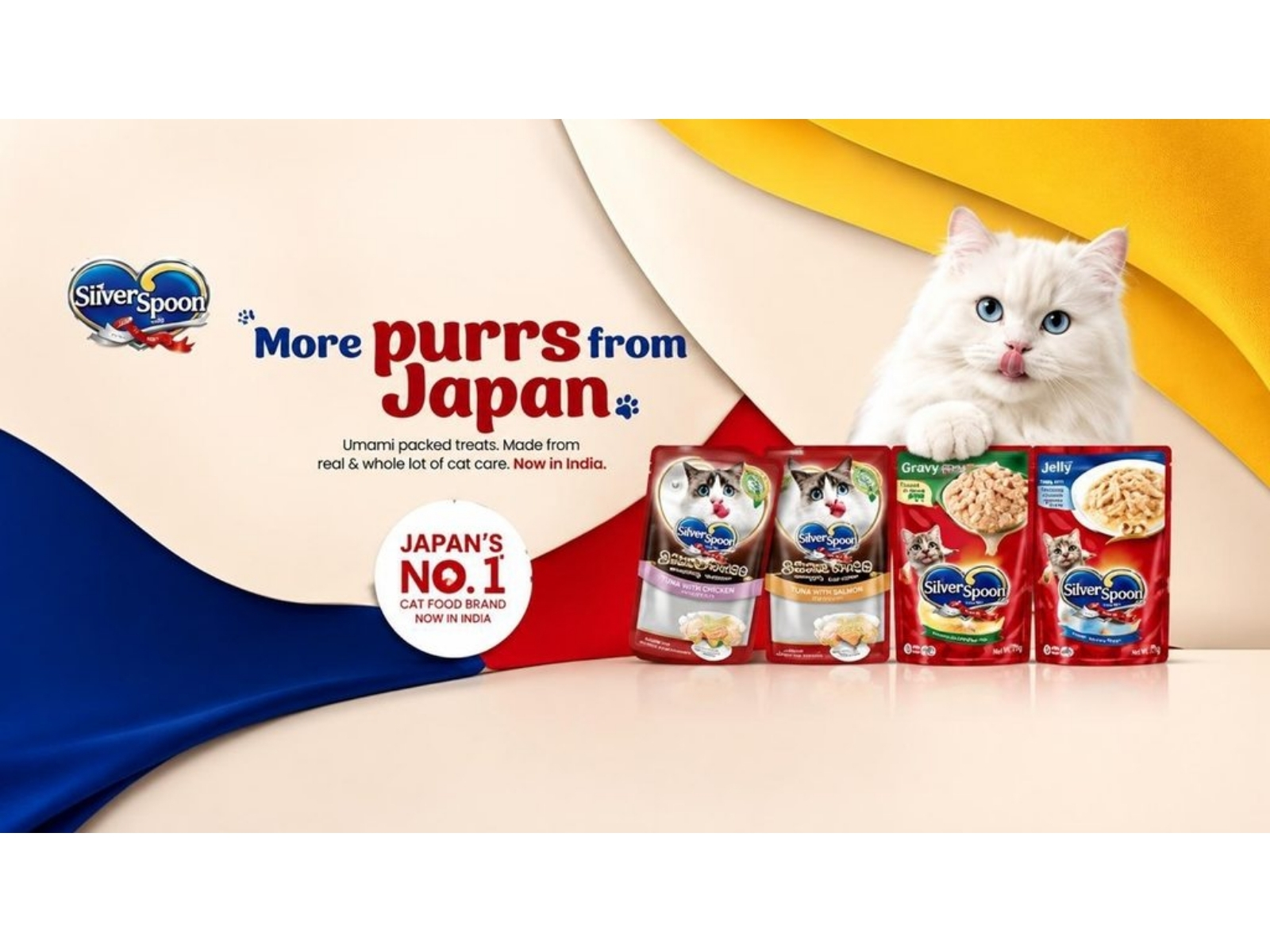 Unicharm launches Silver Spoon cat food and Ezi-Lock Odour cat litter in India, starting in Mumbai bringing Japanese-grade palatability and odour-locking care for cat parents.