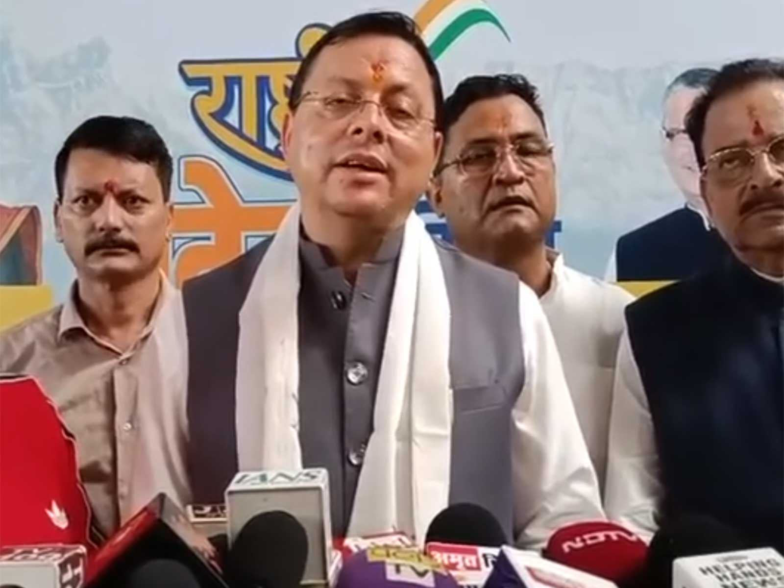 Uttarakhand Chief Minister Pushkar Singh Dhami (Photo/ANI)