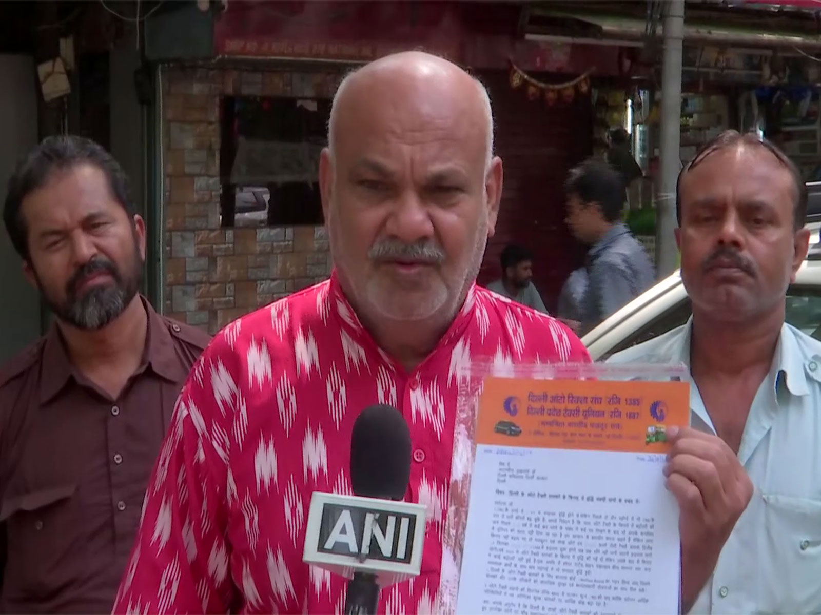 General Secretary of the Auto Rickshaw Association and Delhi Pradesh Taxi Union Rajendra Soni (Photo/ANI)