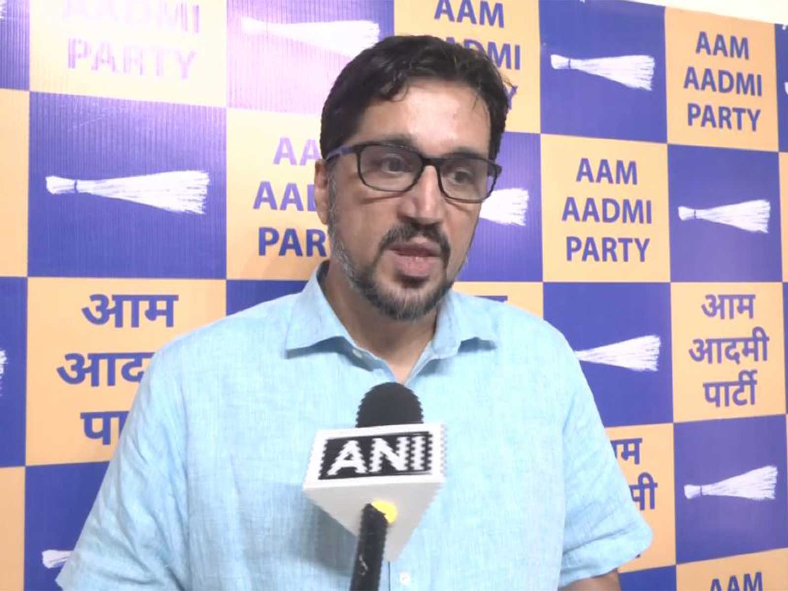 AAP Goa President Valmiki Naik (Photo/ANI)