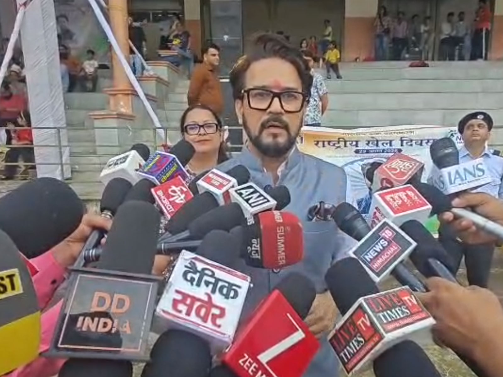 BJP MP Anurag Thakur (Photo: ANI)