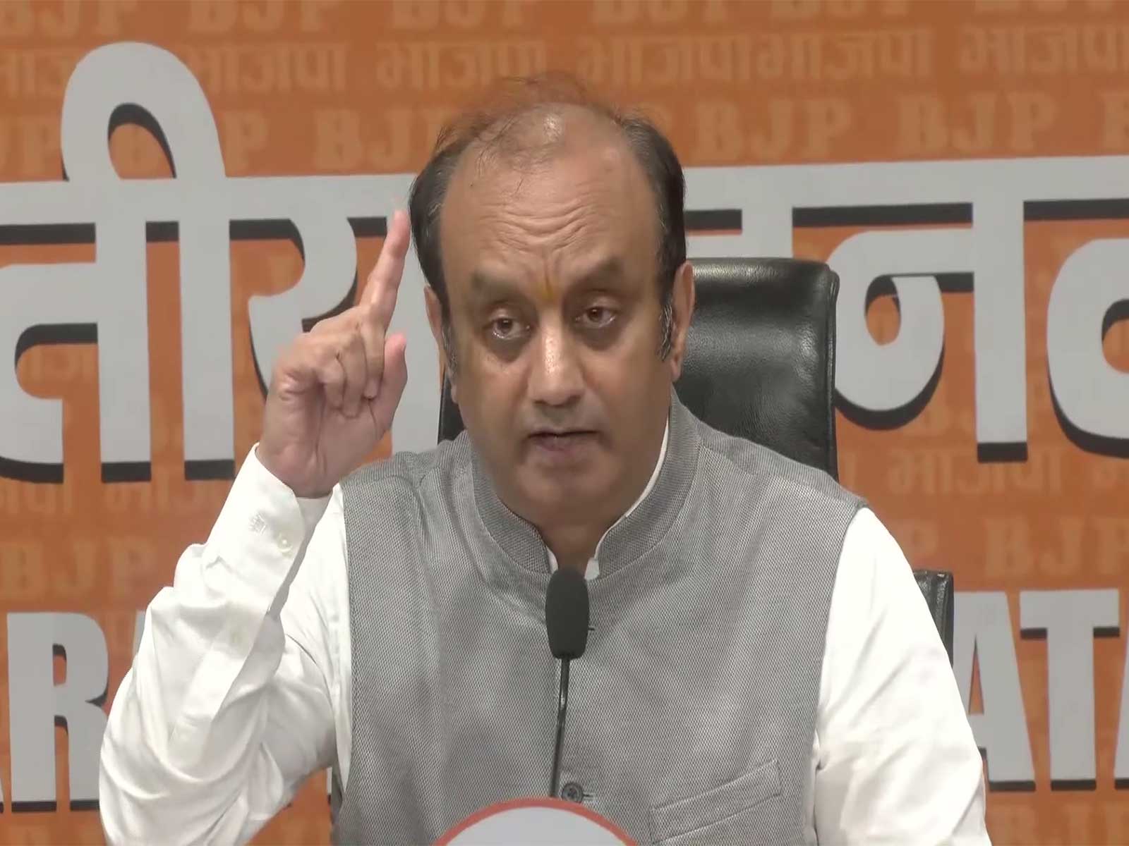 BJP Rajya Sabha MP Sudhanshu Trivedi (Photo/ANI)