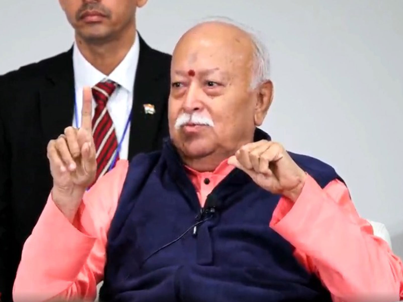 RSS chief Mohan Bhagwat (Photo/One World One Humanity)