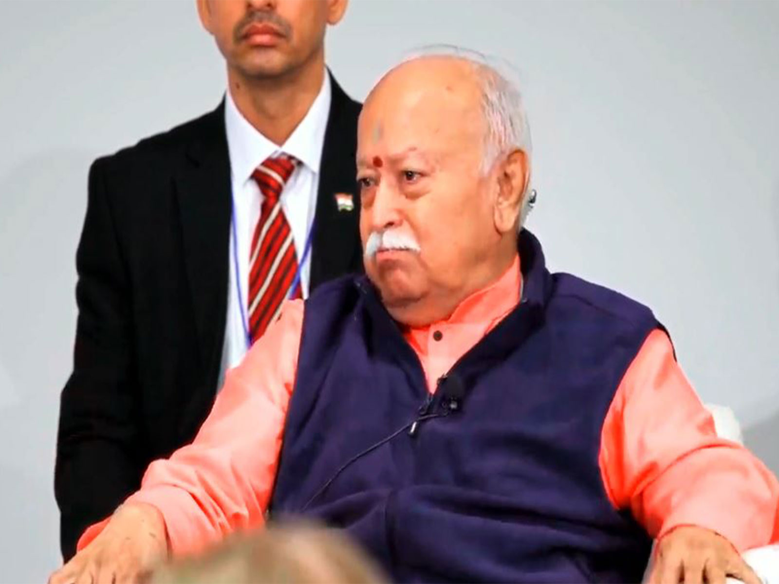 Rashtriya Swayamsevak Sangh (RSS) Chief Mohan Bhagwat (Photo/ANI)