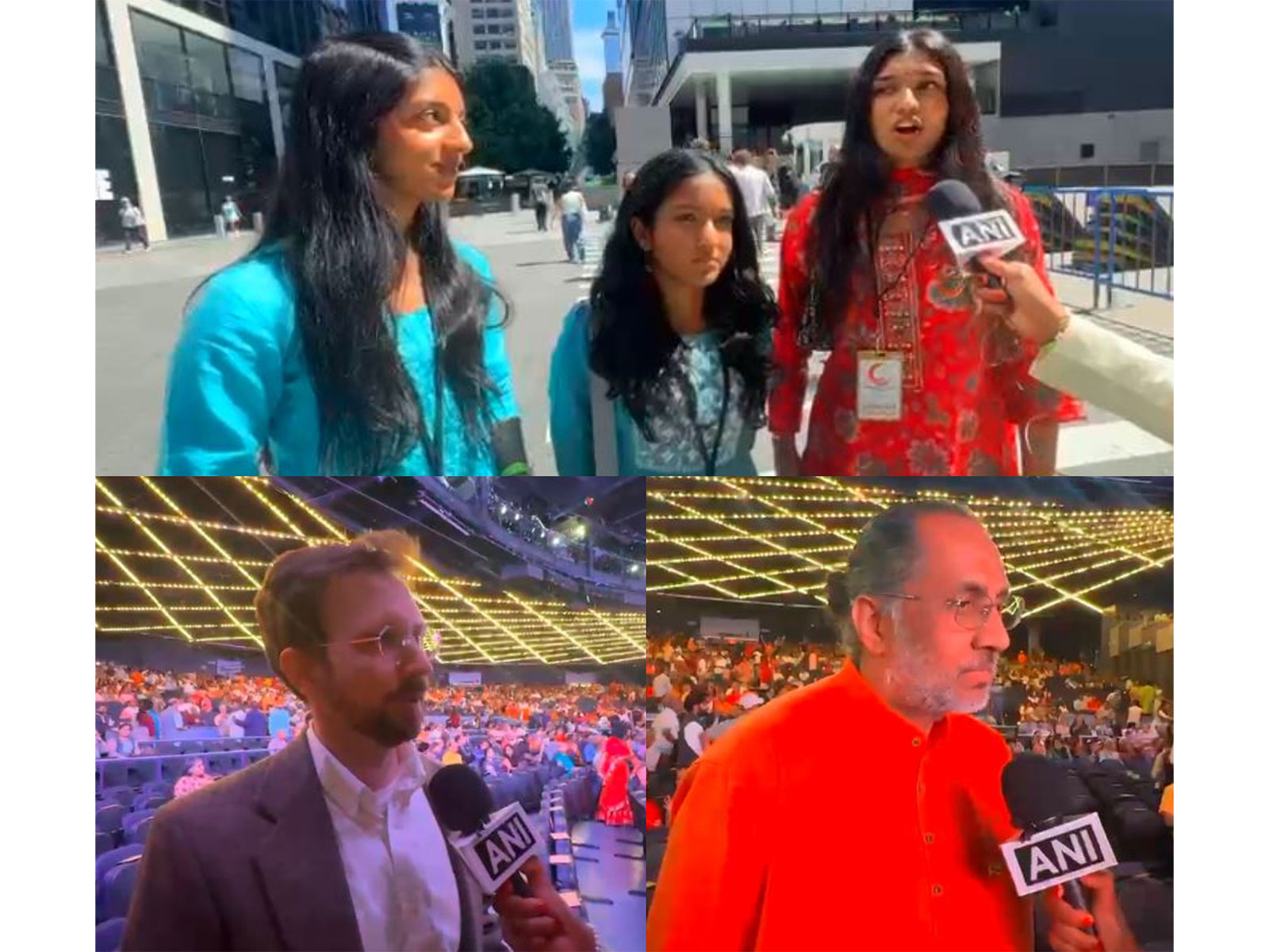 Members of the Indian community speak to ANI ahead of the Universal O
