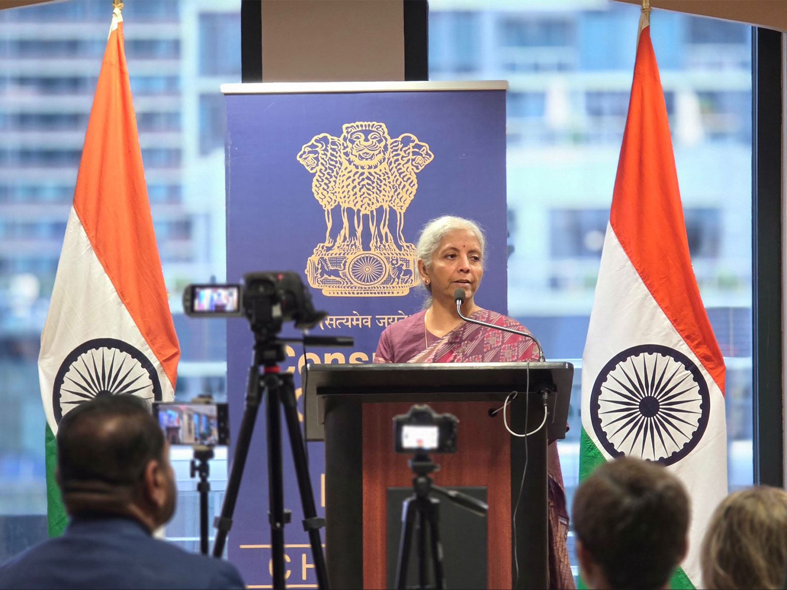 Nirmala Sitharaman, Union Minister of Finance and Corporate Affairs (Photo/@FinMinIndia)