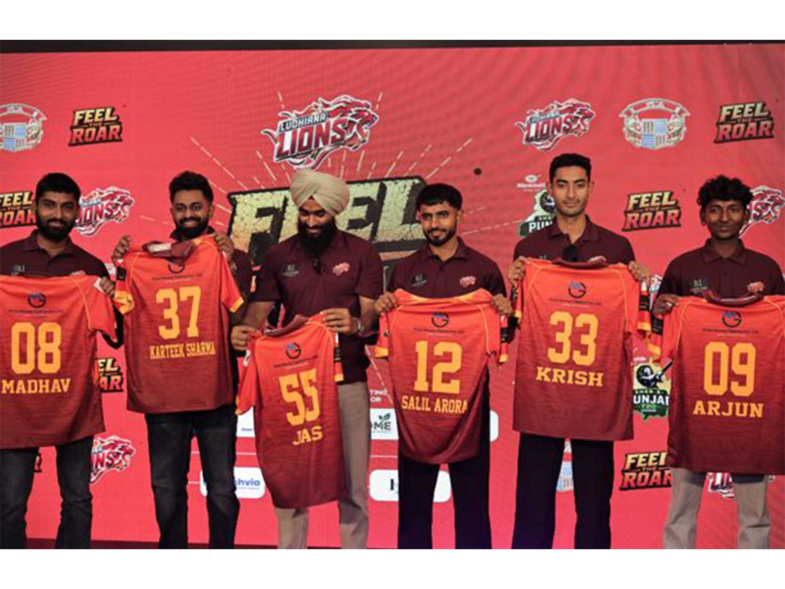 Ludhiana Lions unveil their new jersey ahead of Sher-e-Punjab T20 League (Photo: Ludhiana Lions)