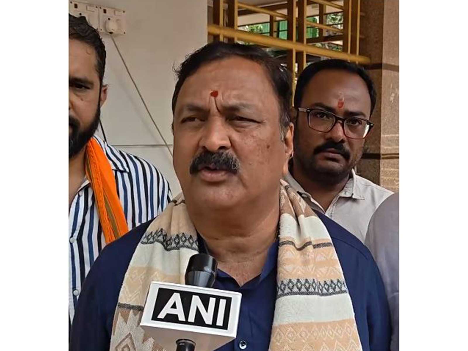 JP MLA Mahesh Tenginkai (Photo/ANI)