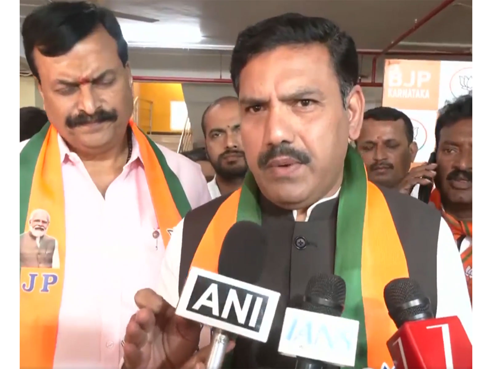 Karnataka BJP President BY Vijayendra (Photo/ANI)