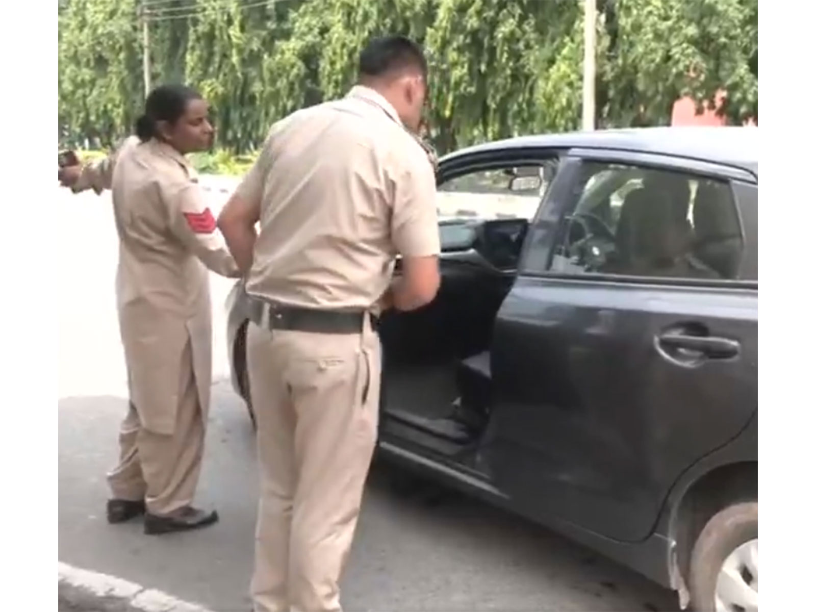 Security tightened in Panjab university campus (Photo/ANI)