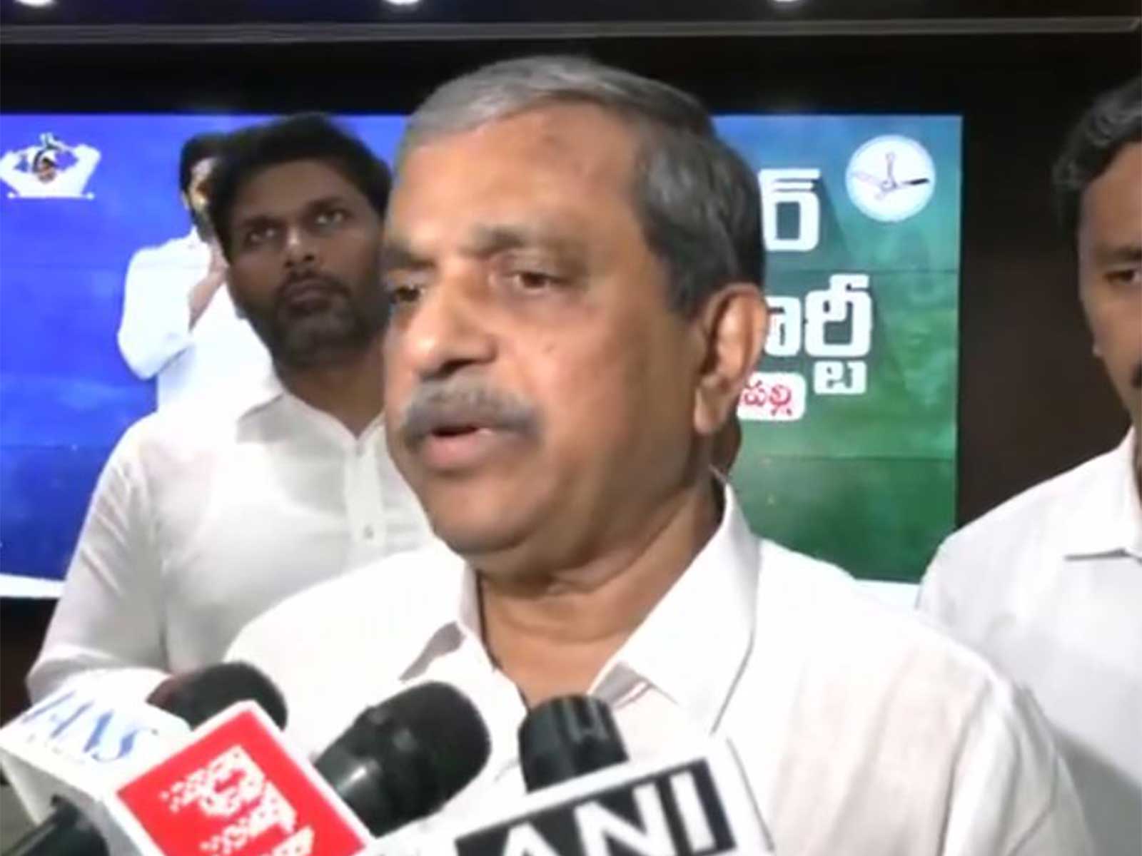 YSRCP State Coordinator Sajjala Ramakrishna Reddy (File photo/ANI)