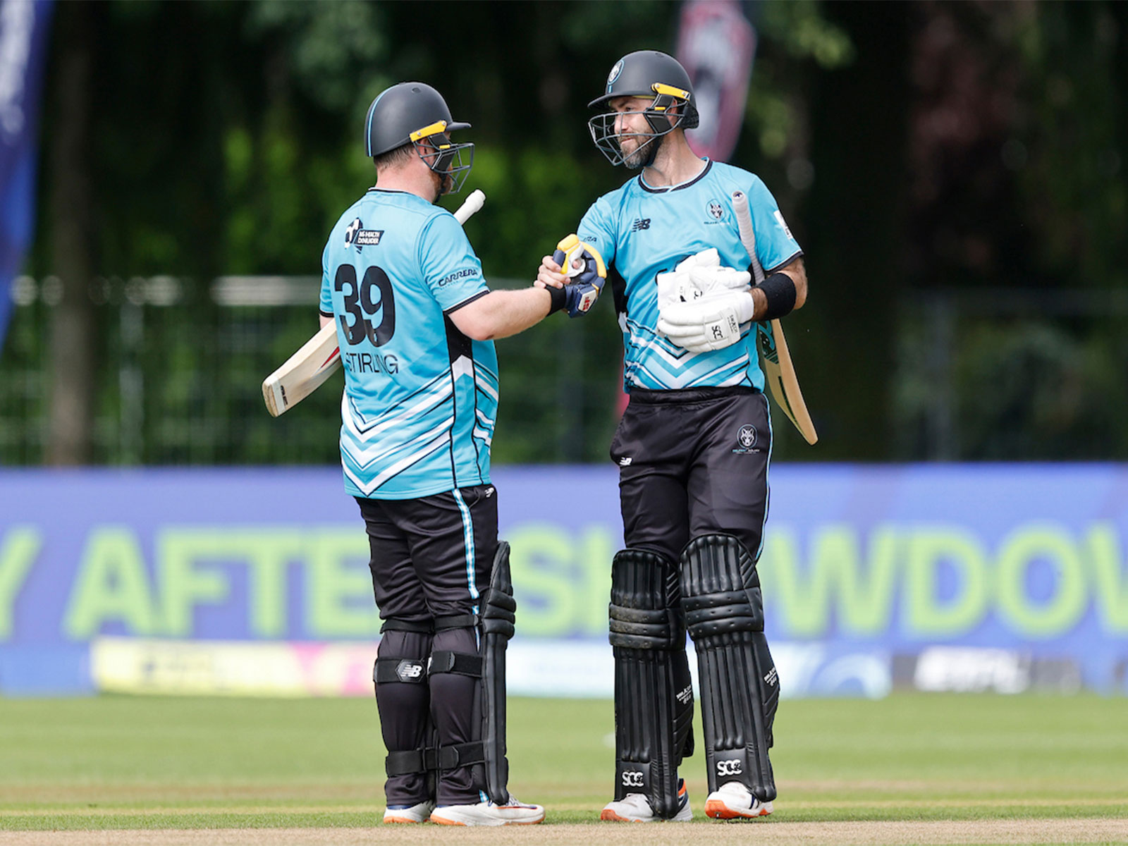 Paul Stirling (left) and Glenn Maxwell (right) (Photo: ETPL) 