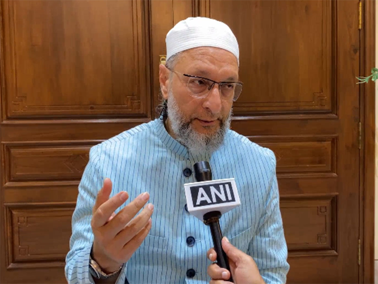 AIMIM President Asaduddin Owaisi (Photo/ANI)