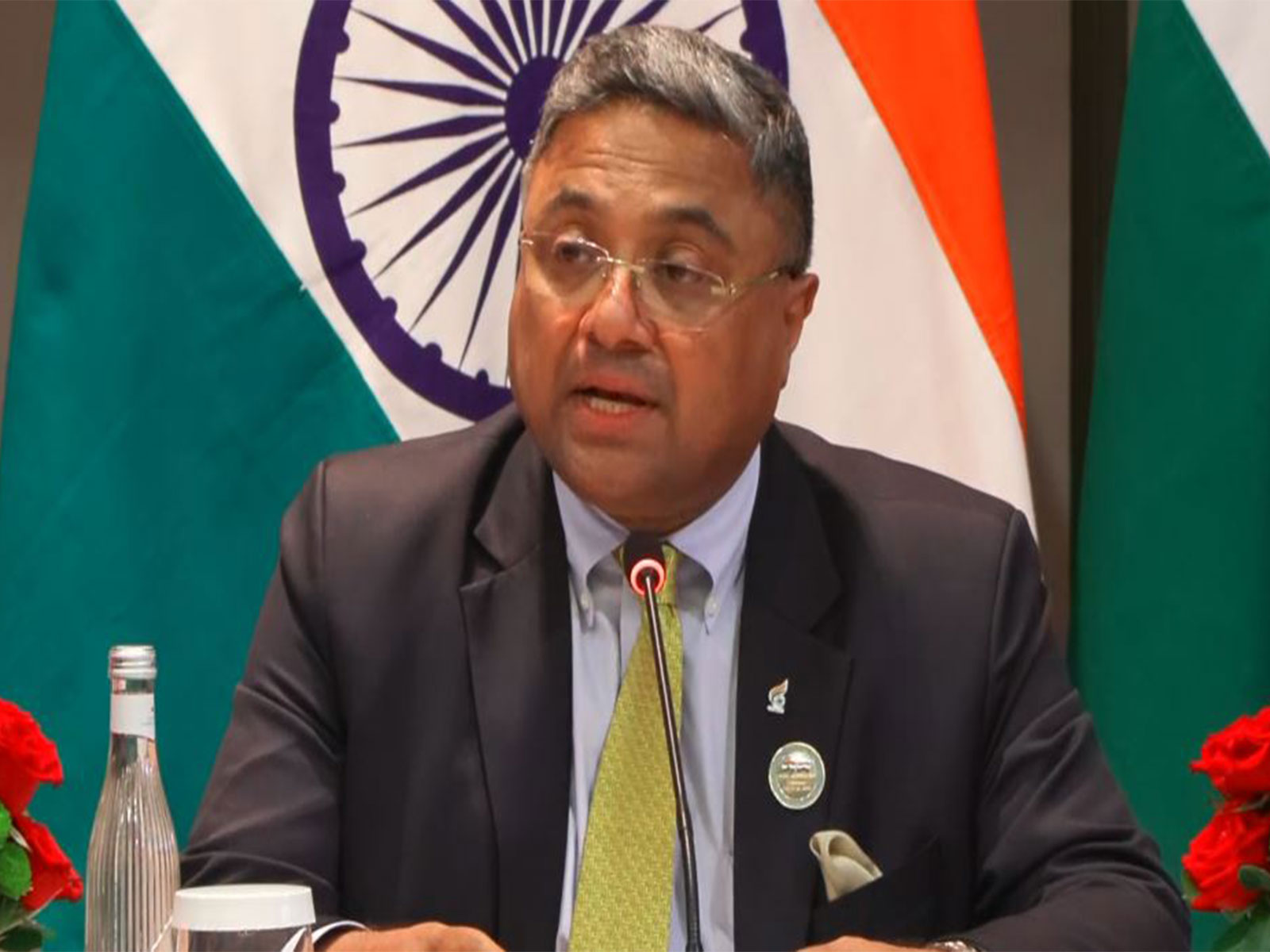 MEA Secretary (West) Sibi George (Photo/ANI)