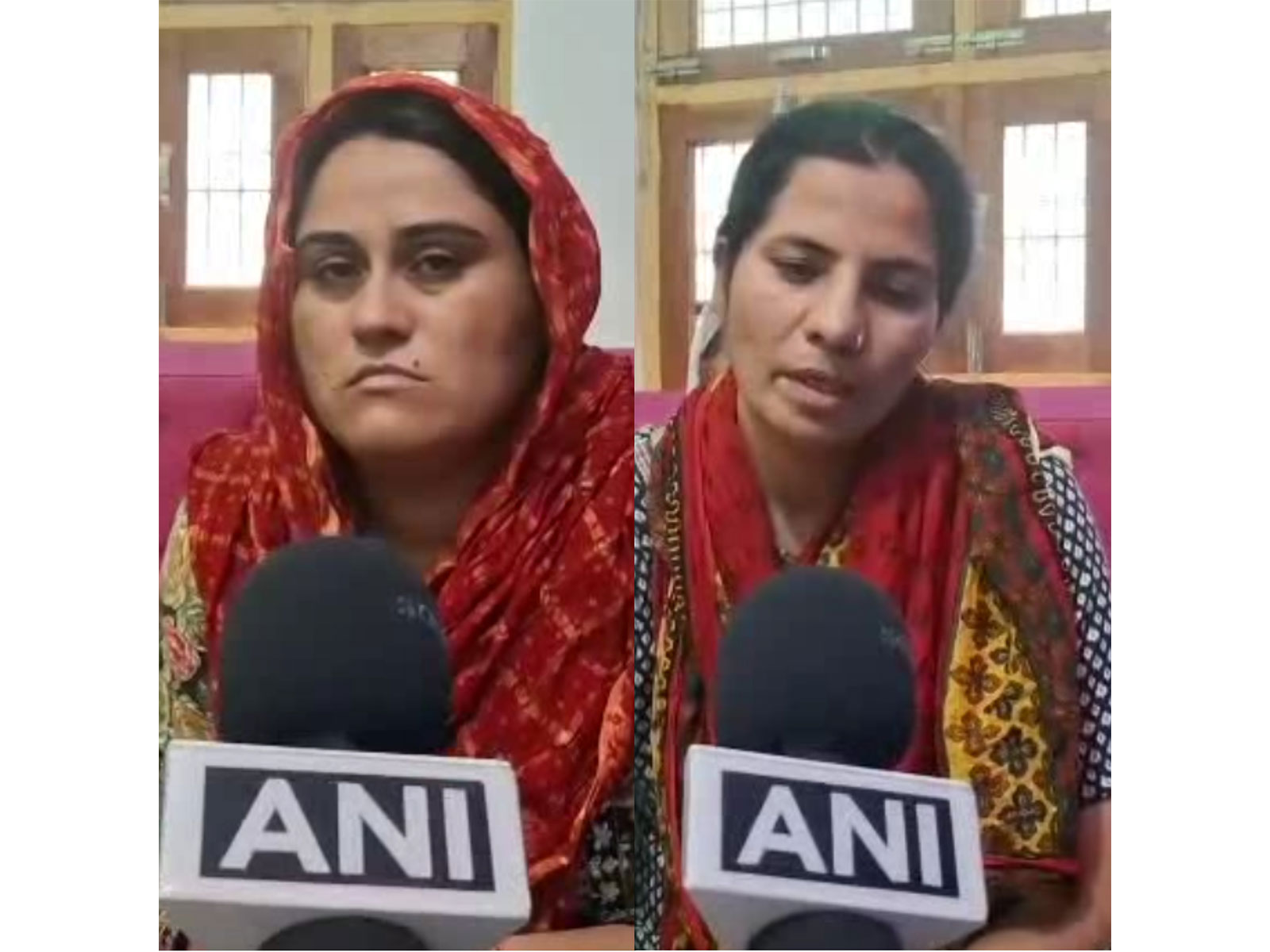 Ankit Balyan's wife and elder sister (Photo/ANI)