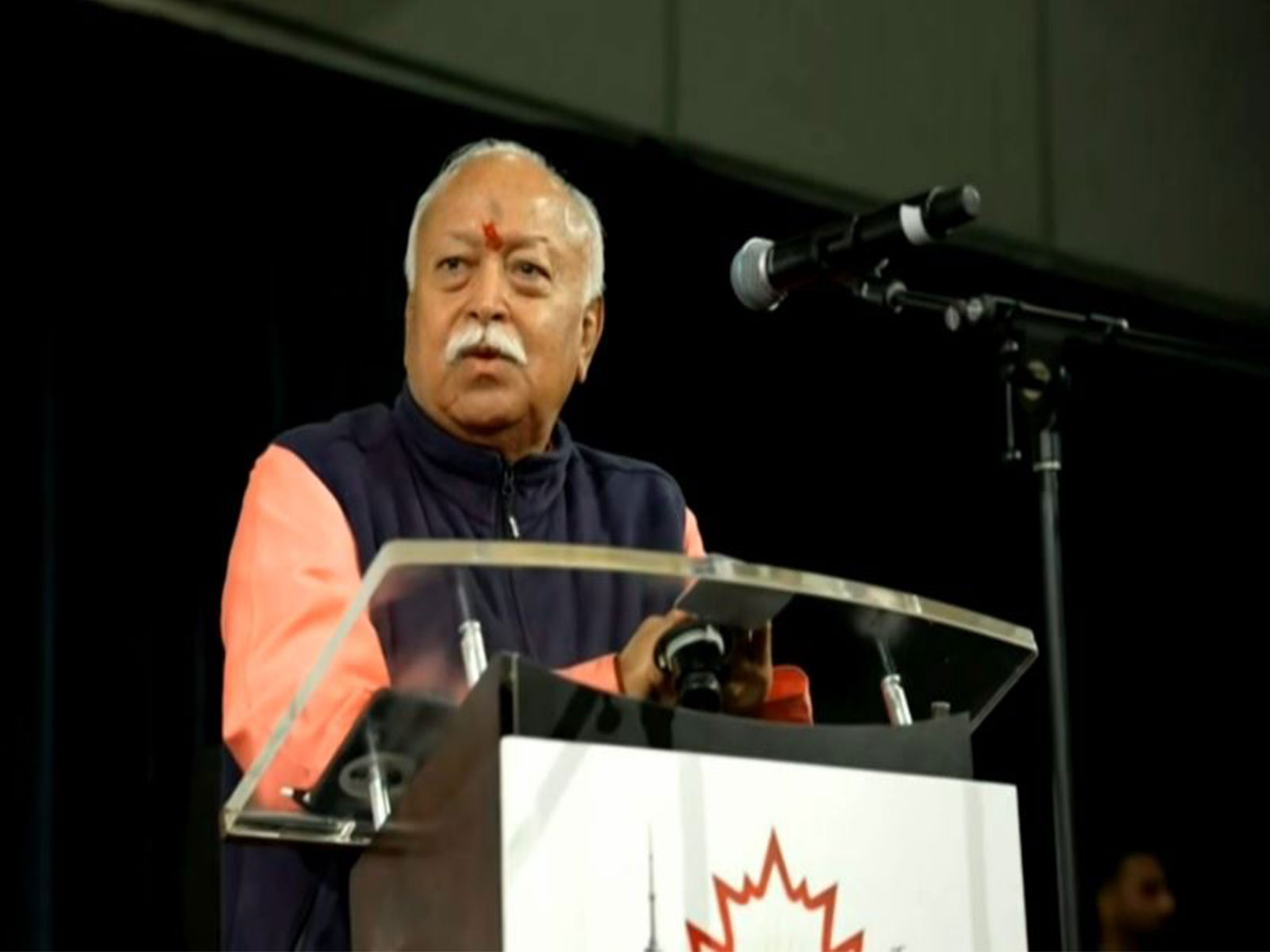 RSS Chief Mohan Bhagwat (Photo/CHORD Canada)