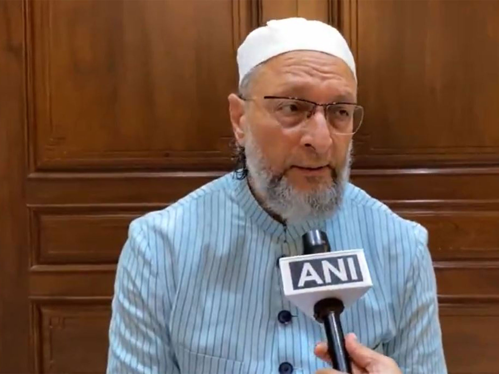 AIMIM Chief Asaduddin Owaisi (Photo/ANI)