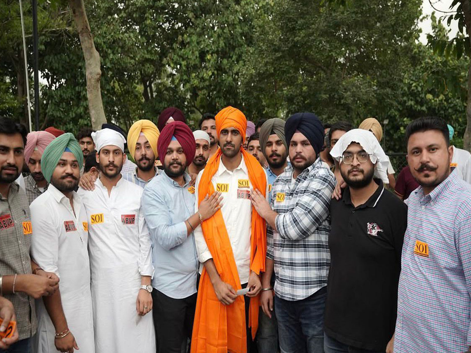 Akali Dal Students wing and ABVP join hands in PUCSC elections (Photo/ABVP)