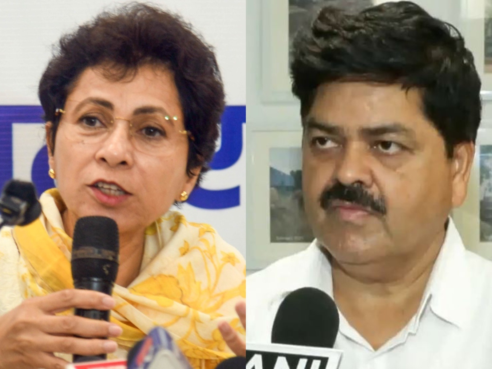 Uttarakhand Congress in-charge Kumari Selja and Uttarakhand Congress President Ganesh Godiyal (Photo/ANI)