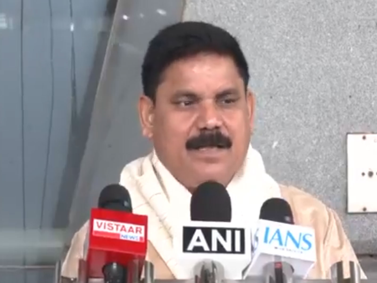 Minister of State for the Ministry of Mines Satish Chandra Dubey (Photo/ANI)