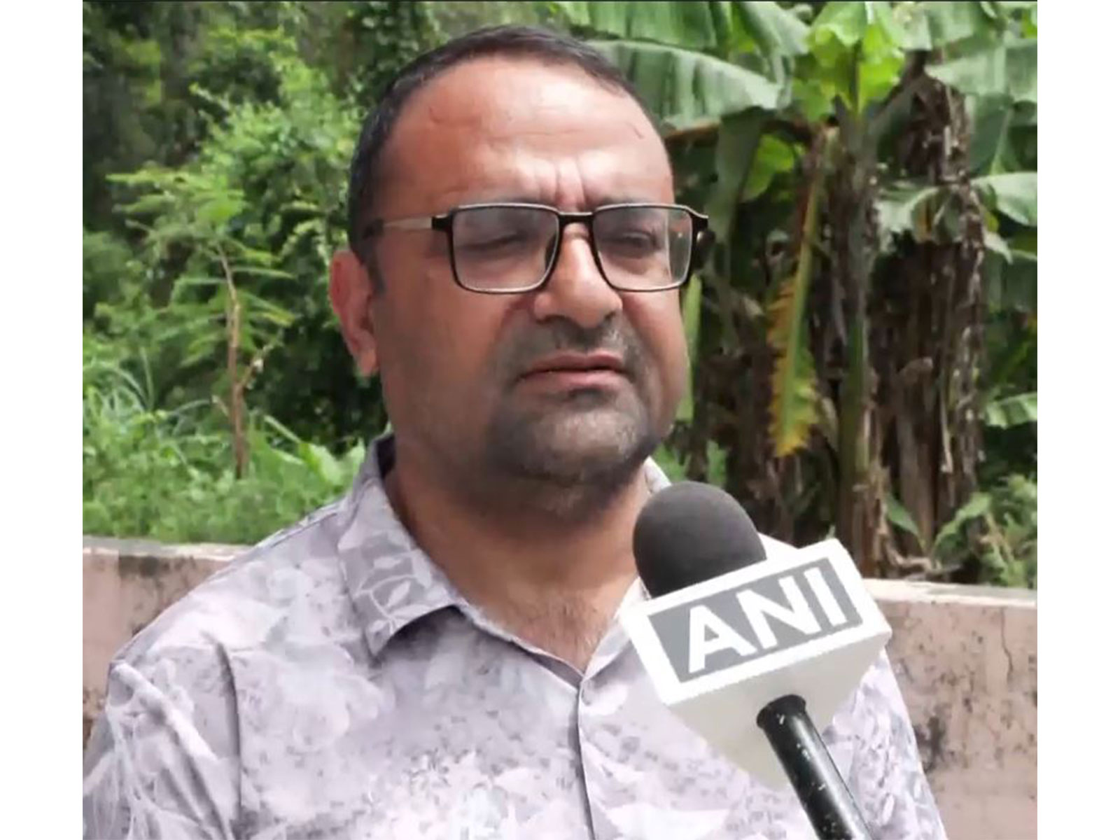 Tribhuvan Trishuli Secondary School Principal Rajendra Dawadi (Photo/ANI)
